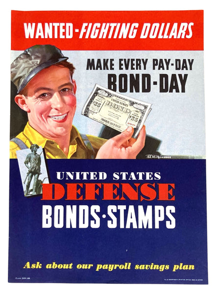 Everybody, Every Payday: Collecting WWII Payroll Savings Bond Posters