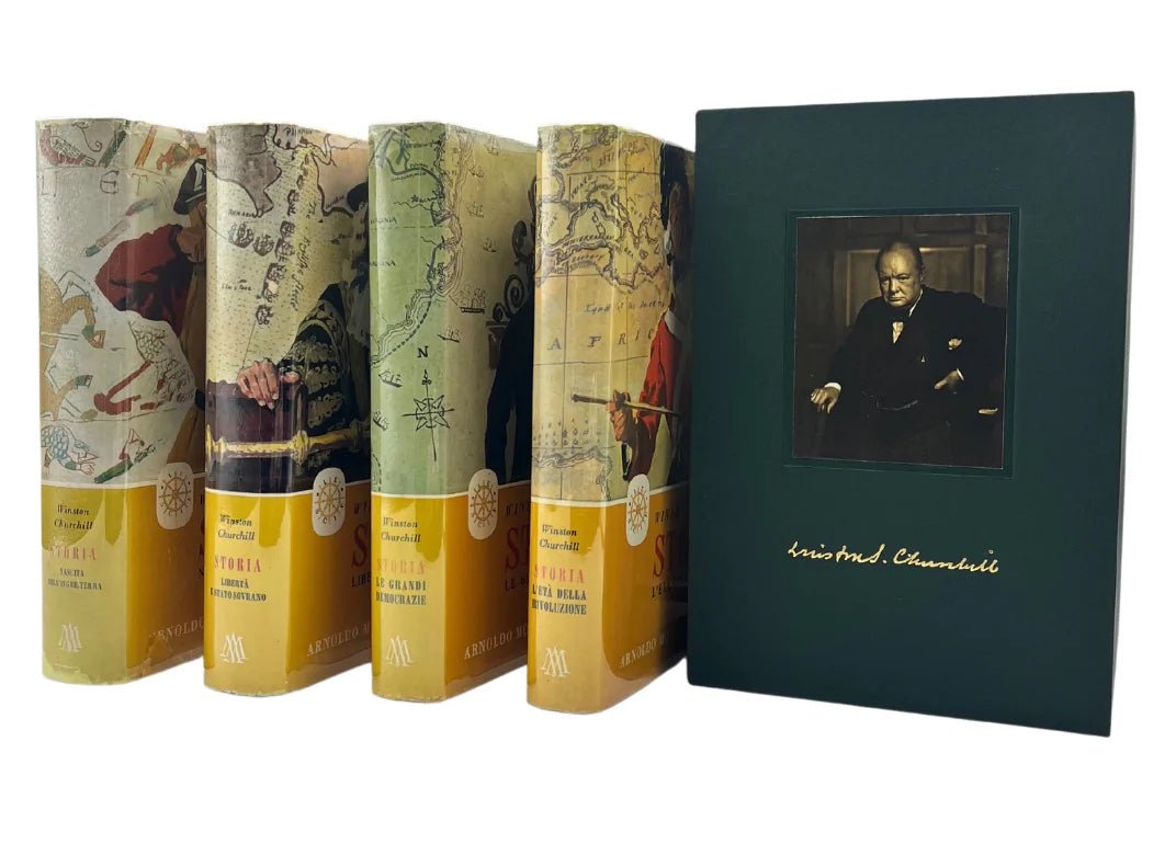 A Signed Churchill Book - The Great Republic