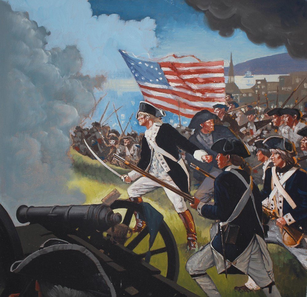 Explore Revolutionary War History – Rare Prints, Books, Maps & More - The Great Republic