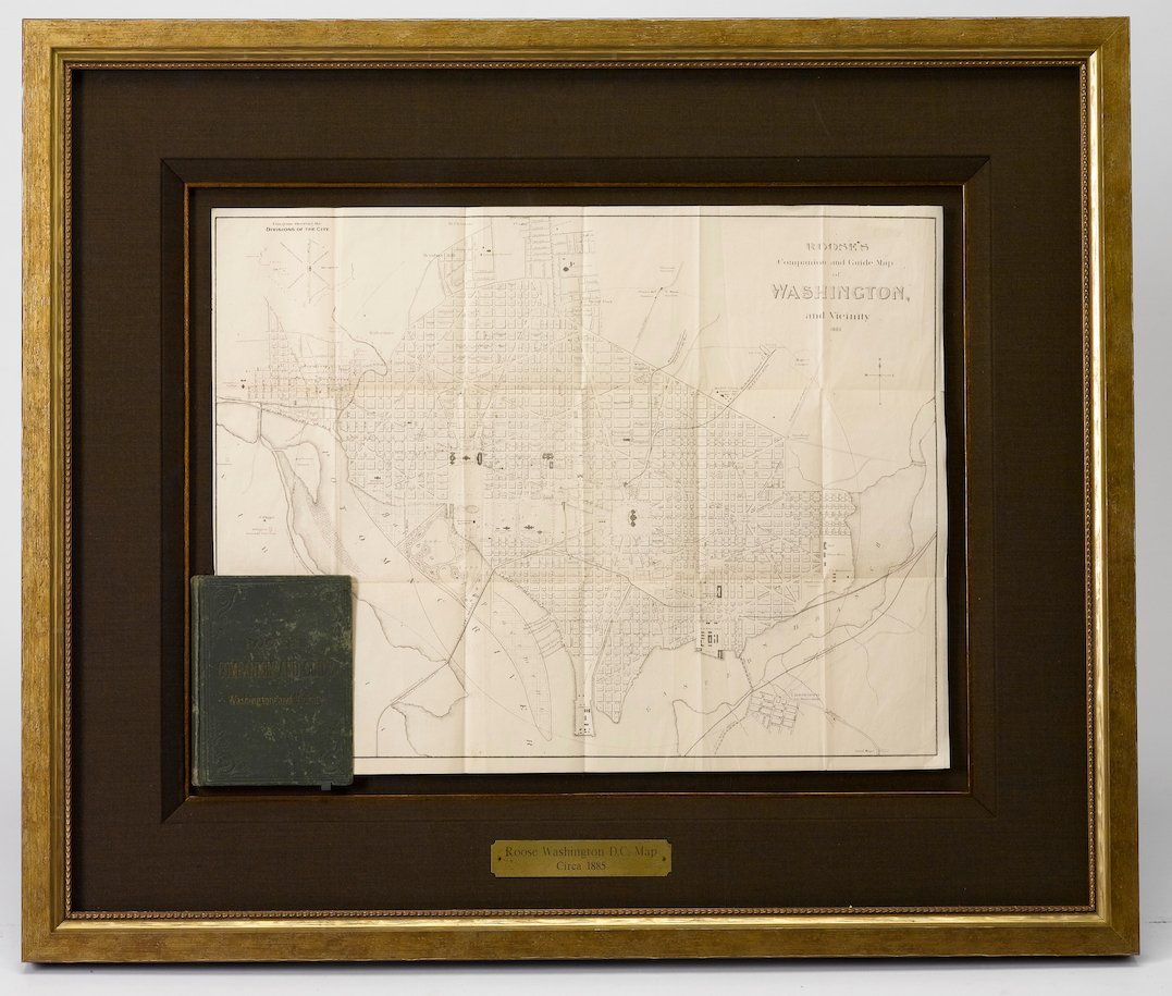 Post Civil War DC in "Roose's Companion and Guide to Washington and Vicinity" - The Great Republic