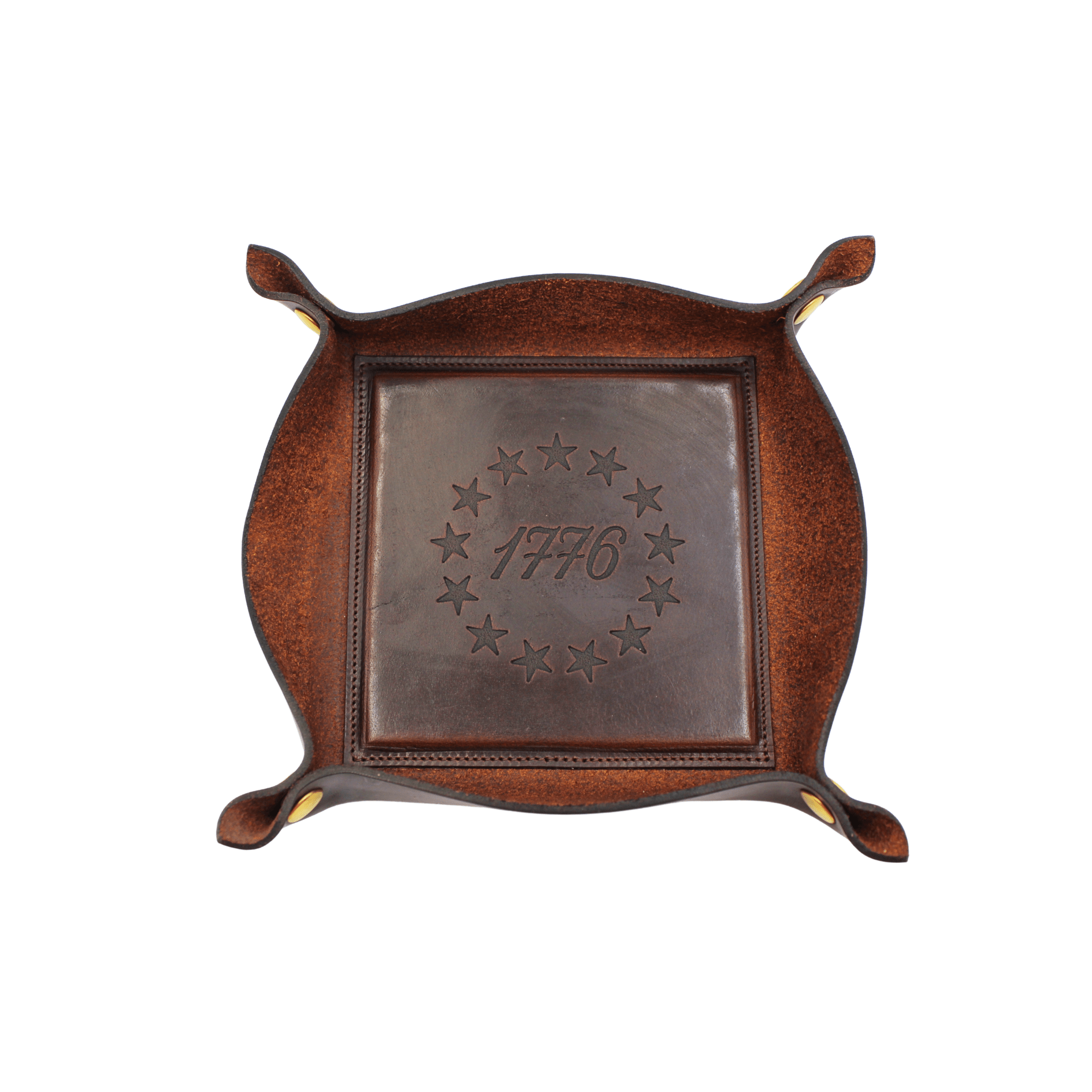 1776 Celebration Leather Valet - The Great Republic