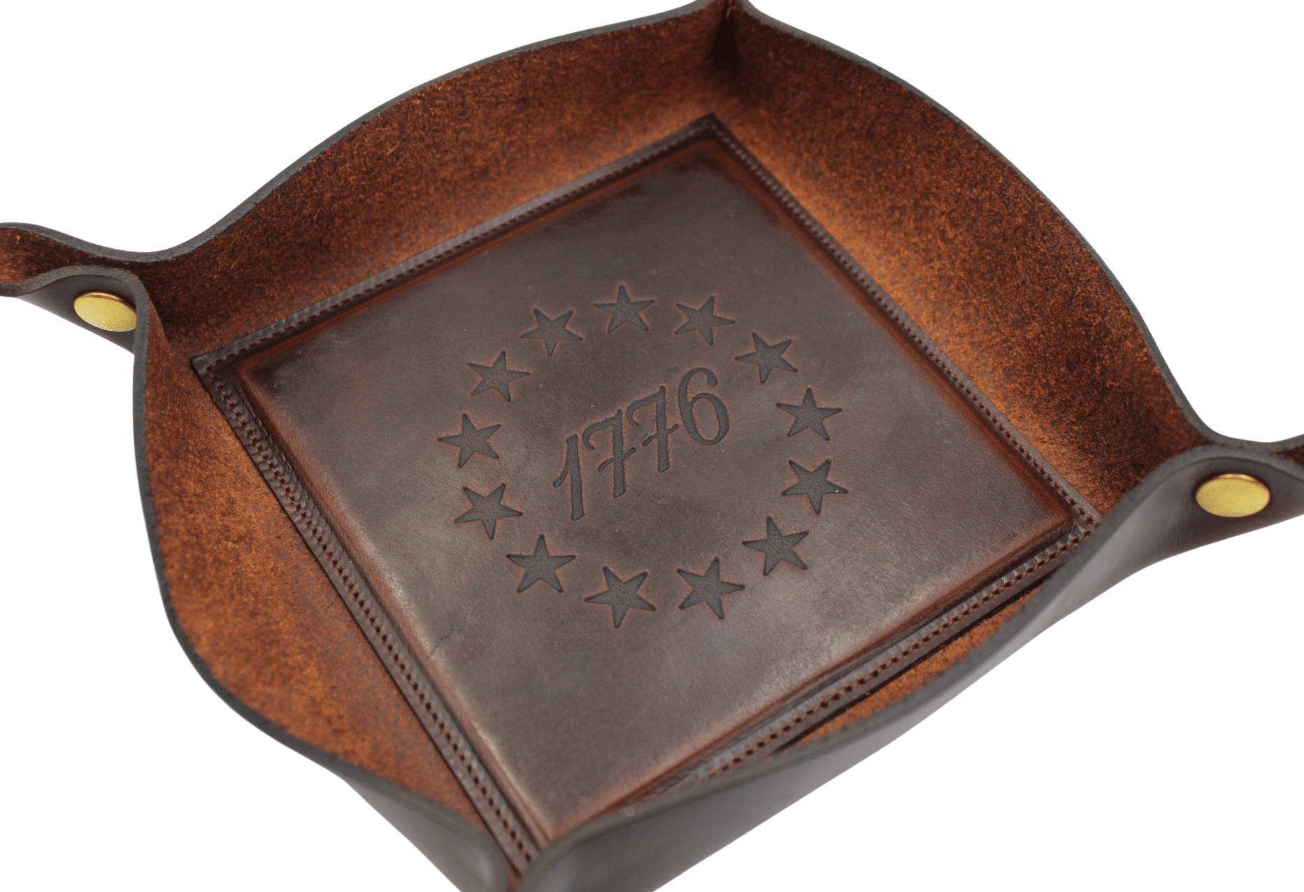 1776 Celebration Leather Valet - The Great Republic