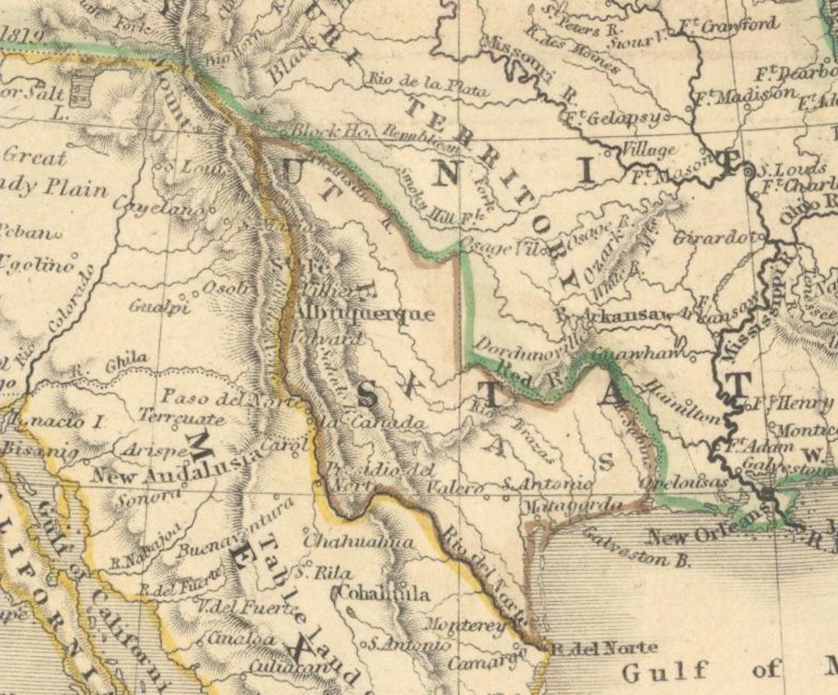 1846 "North America" Map, Engraved by I. Dower - The Great Republic