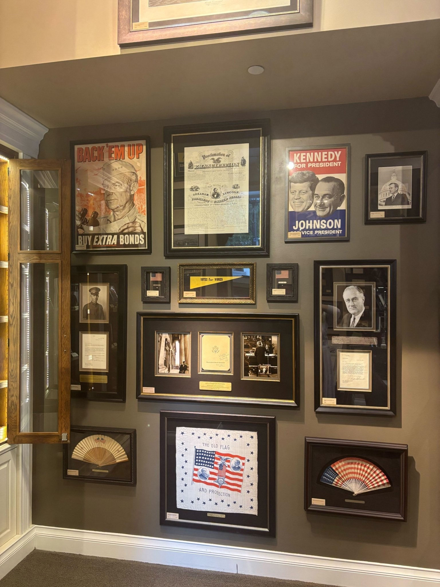 1864 Engraving of President Lincoln's "Proclamation of Emancipation" by Charles Shober, Second Issue - The Great Republic