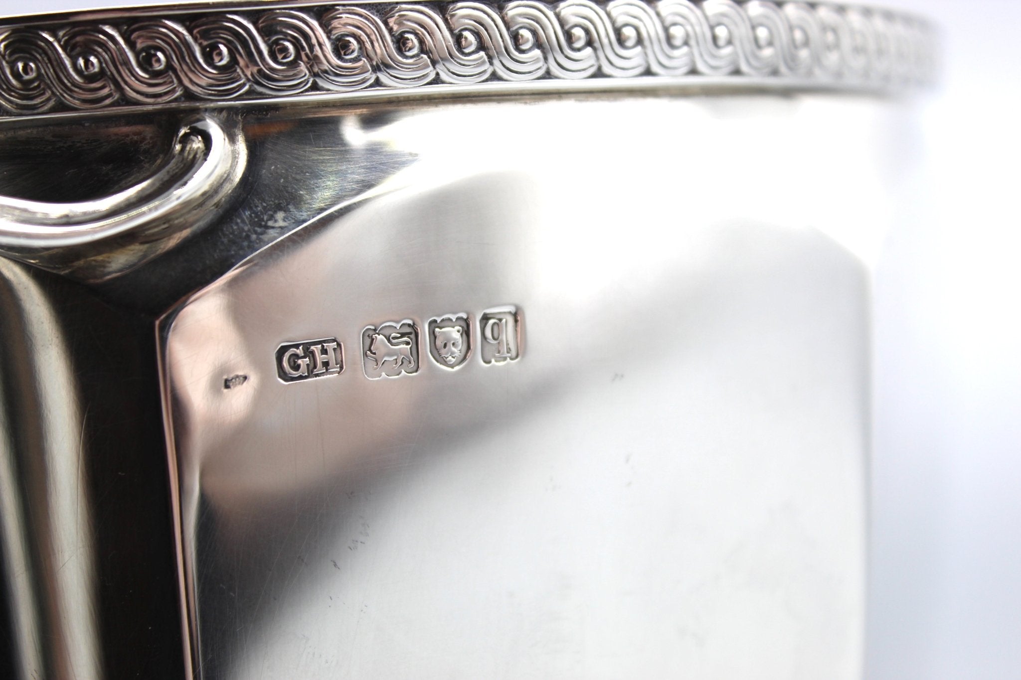 1911 Tiffany & Co. Diamond - Encrusted Sterling Silver Polo Trophy - The Great Republic