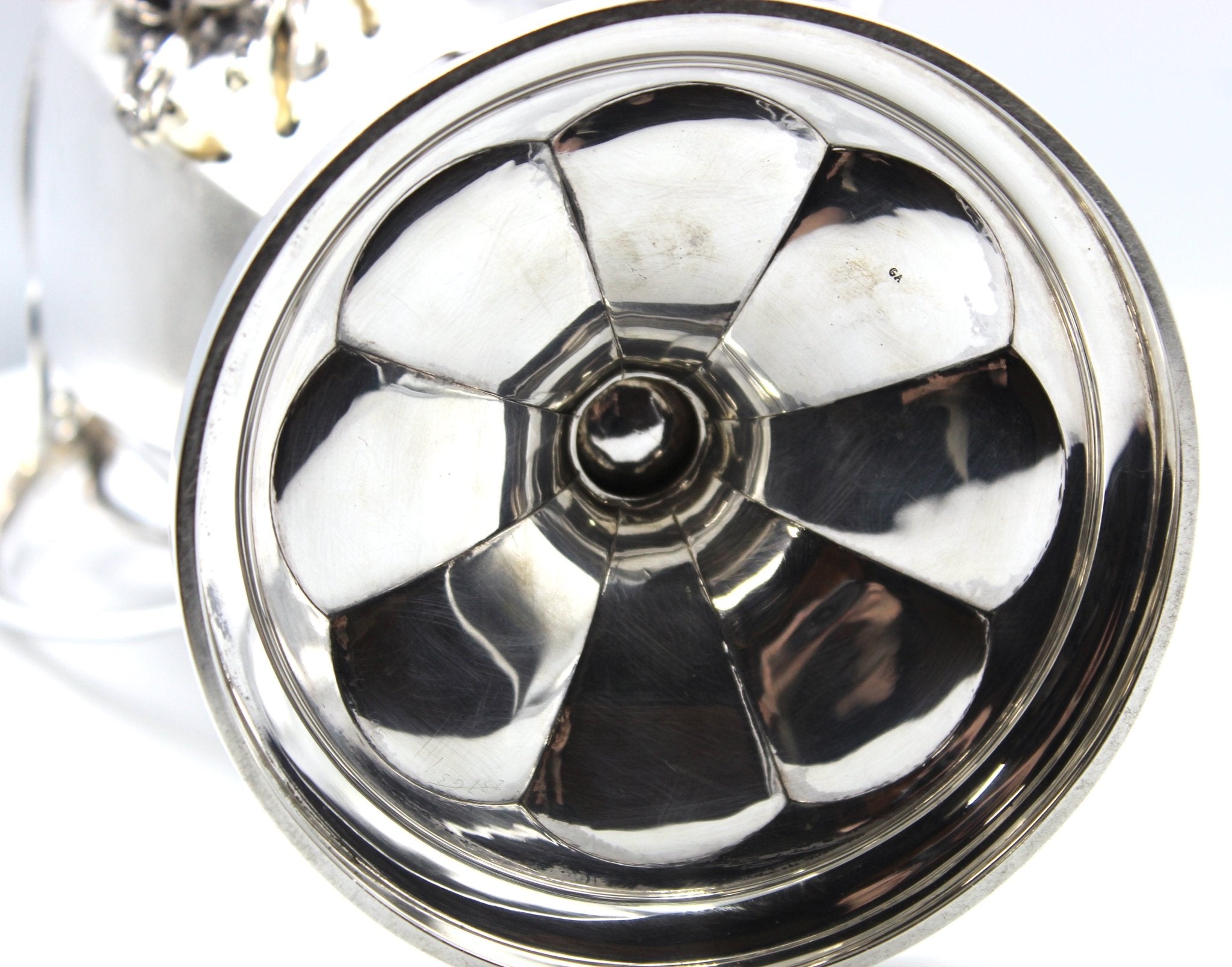 1911 Tiffany & Co. Diamond - Encrusted Sterling Silver Polo Trophy - The Great Republic