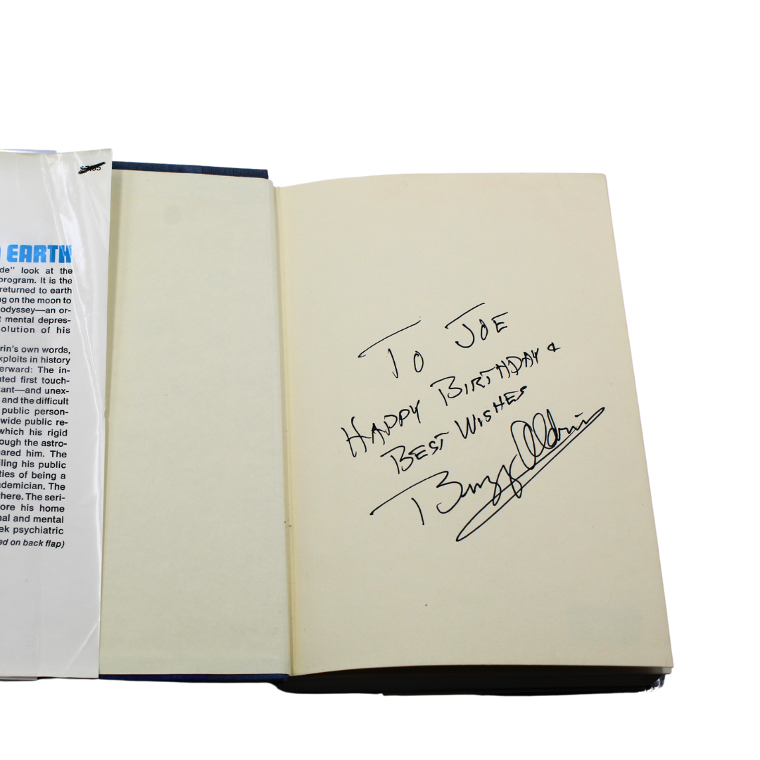 Return to Earth, Signed and Inscribed by Edwin "Buzz" Aldrin, First Edition in Original Dust Jacket, 1973