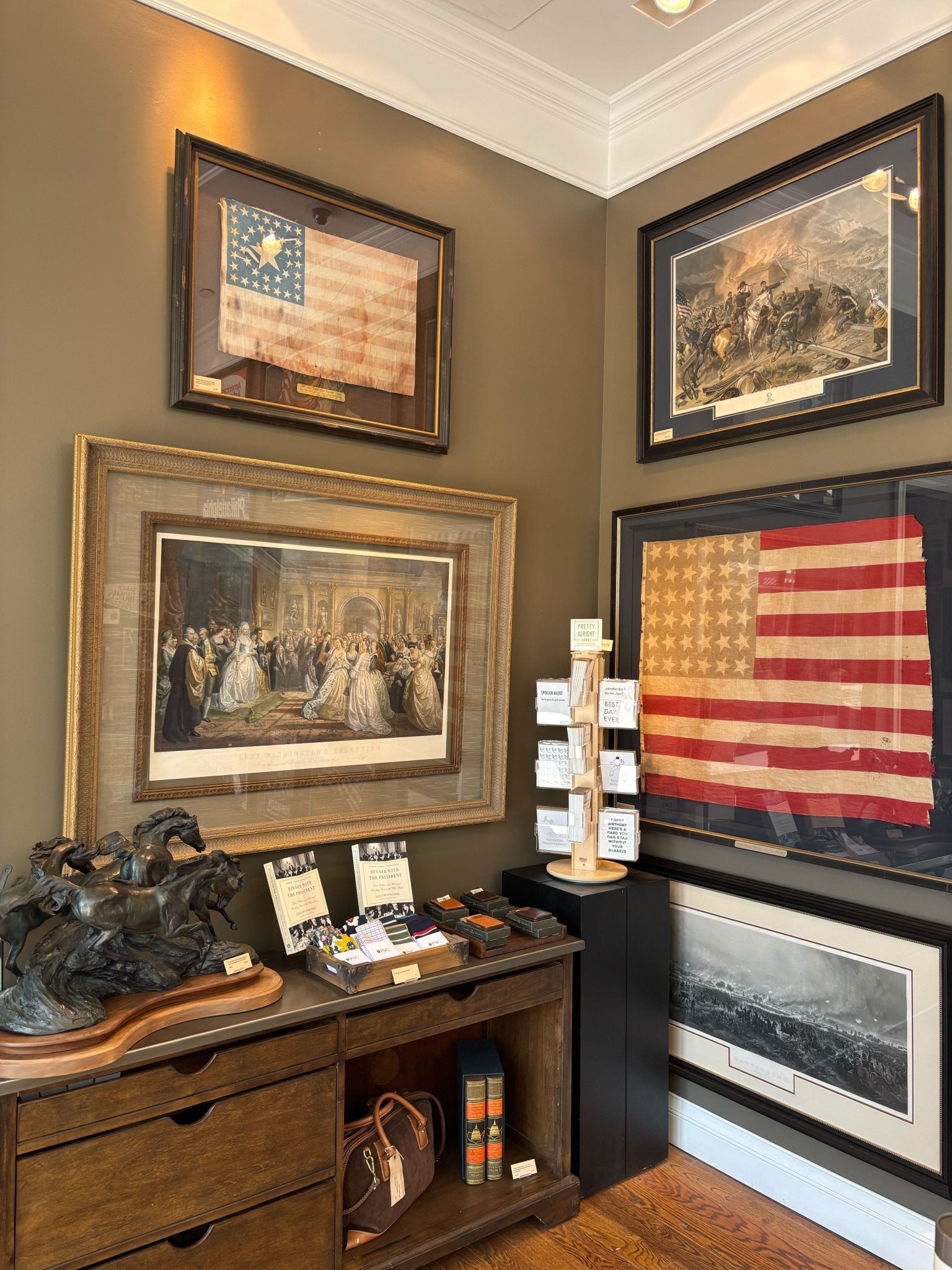 38 - Star American Flag with Unique Canton, Commemorating Colorado Statehood, Circa 1876 - 1890 - The Great Republic