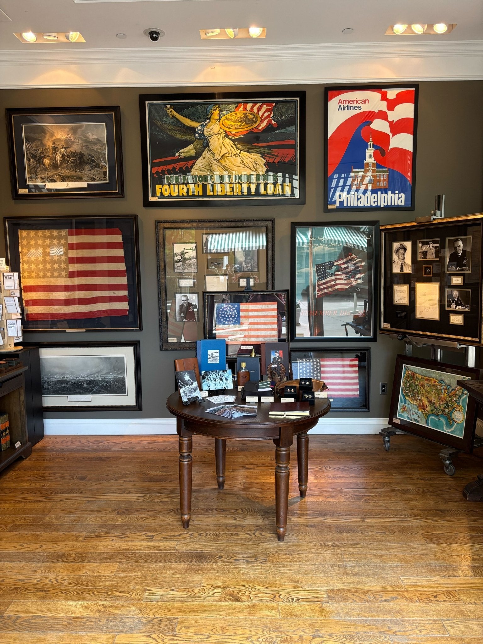 38 - Star American Parade Flag, Flown at a Reception for President Grant, 1880 - The Great Republic