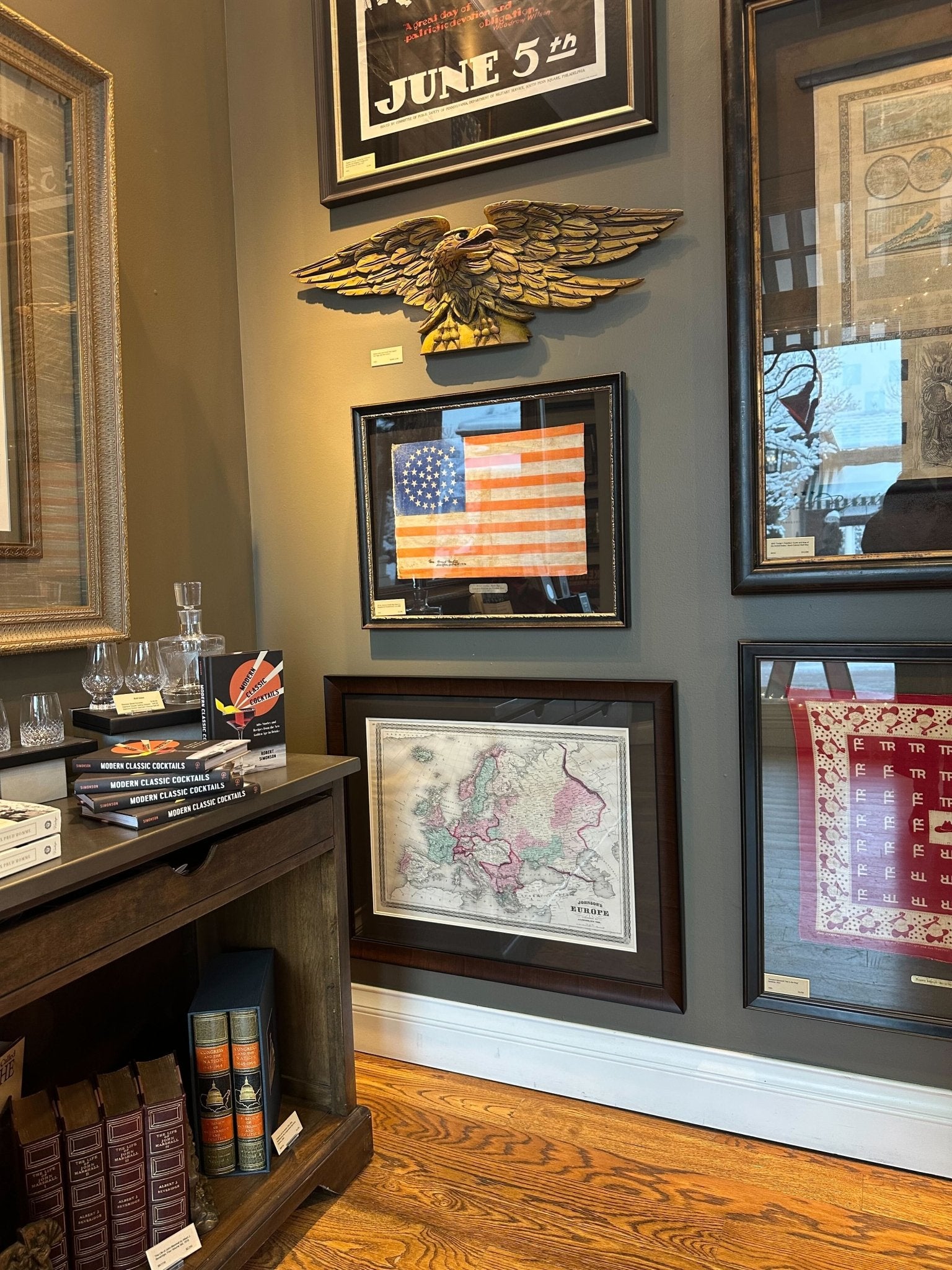 38 - Star American Parade Flag, Flown at a Reception for President Grant, 1880 - The Great Republic