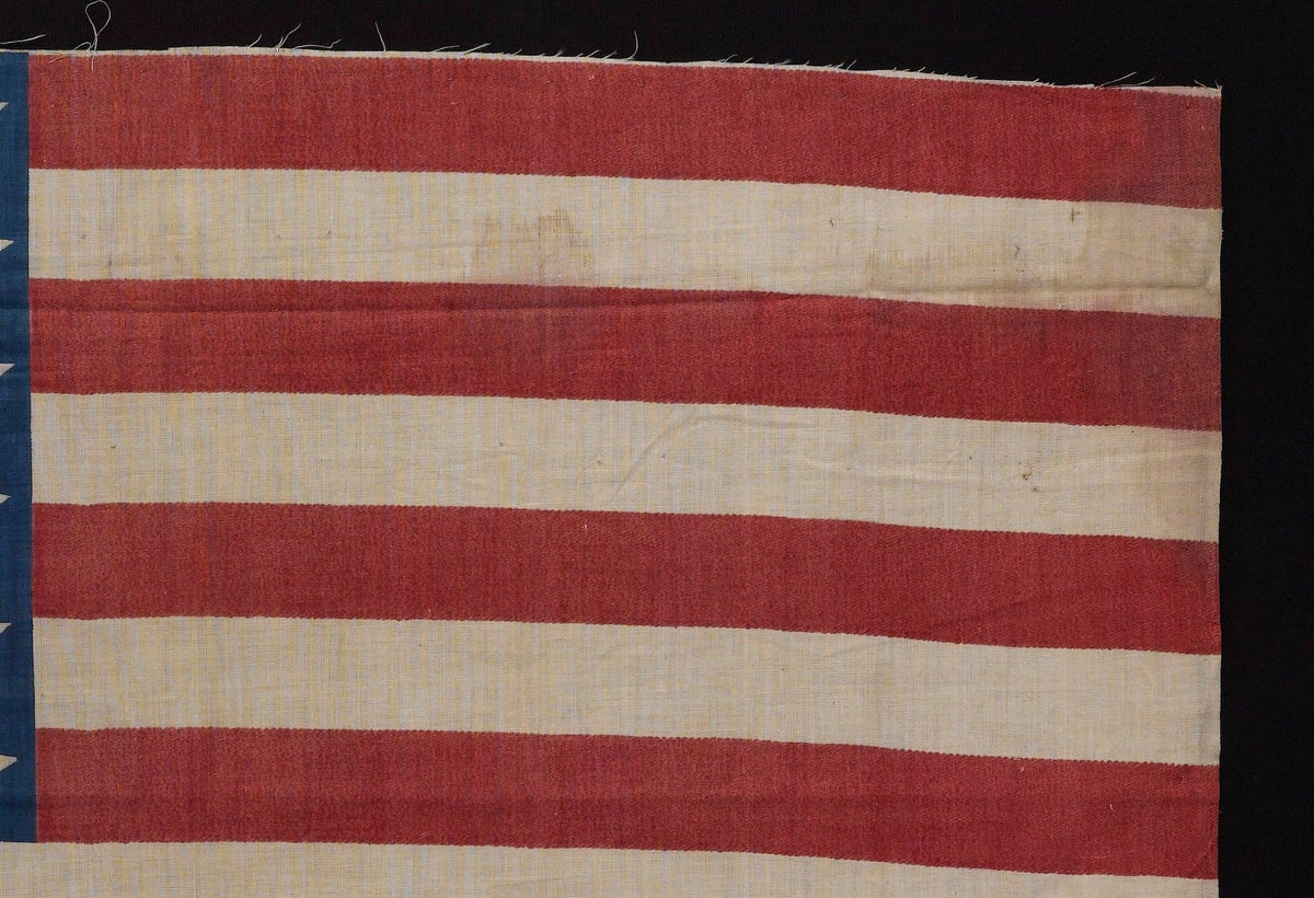 39-Star American Parade Flag, Commemorating North Dakota Statehood, Circa 1889 - The Great Republic
