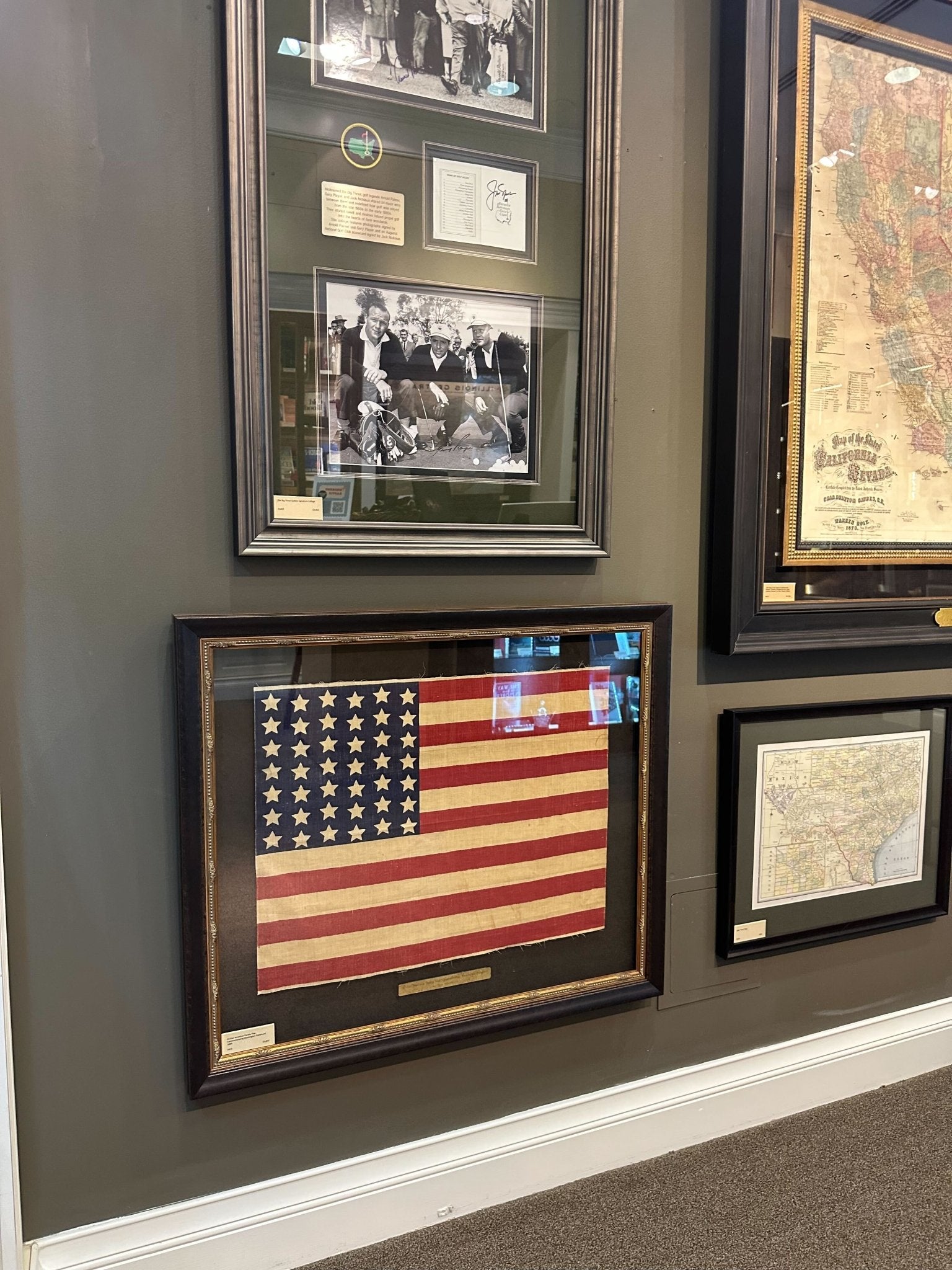 42 - Star American Parade Flag, Commemorating Washington Statehood, 1889 - The Great Republic