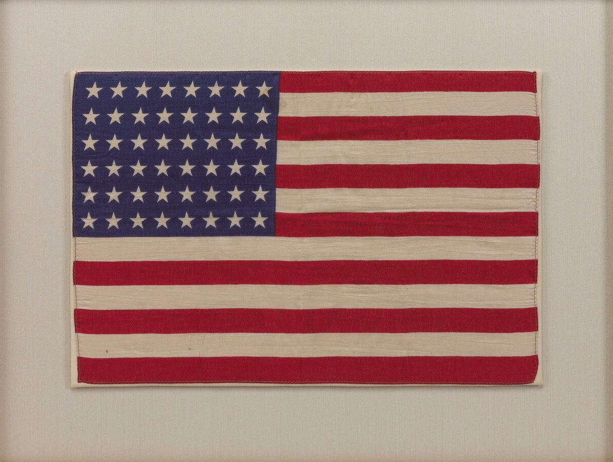 48-Star American Flag, Commemorating Arizona Statehood, circa 1912-1958 - The Great Republic