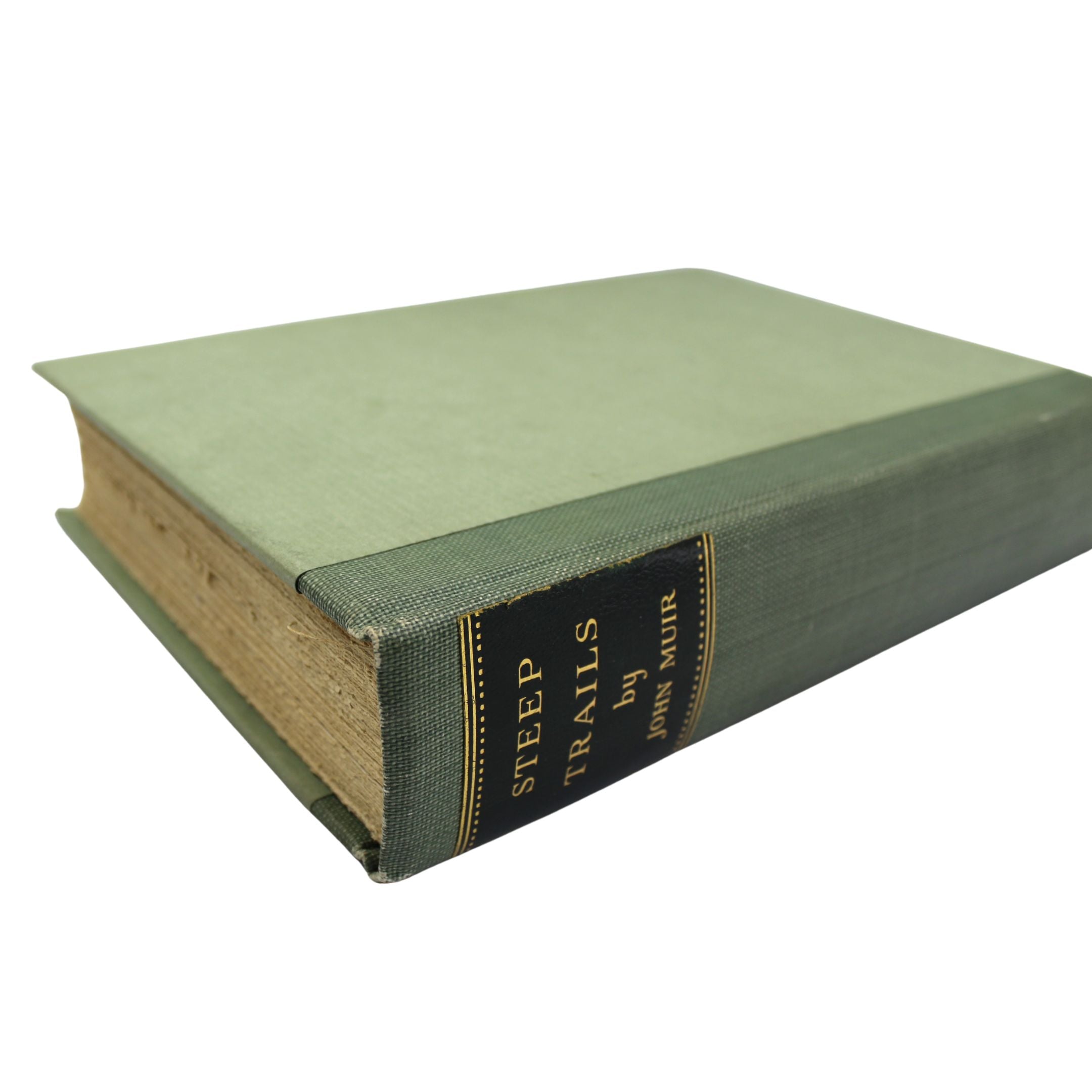 Steep Trails by John Muir, Large Paper Edition, Numbered 8 of 380, in Original Boards, 1918