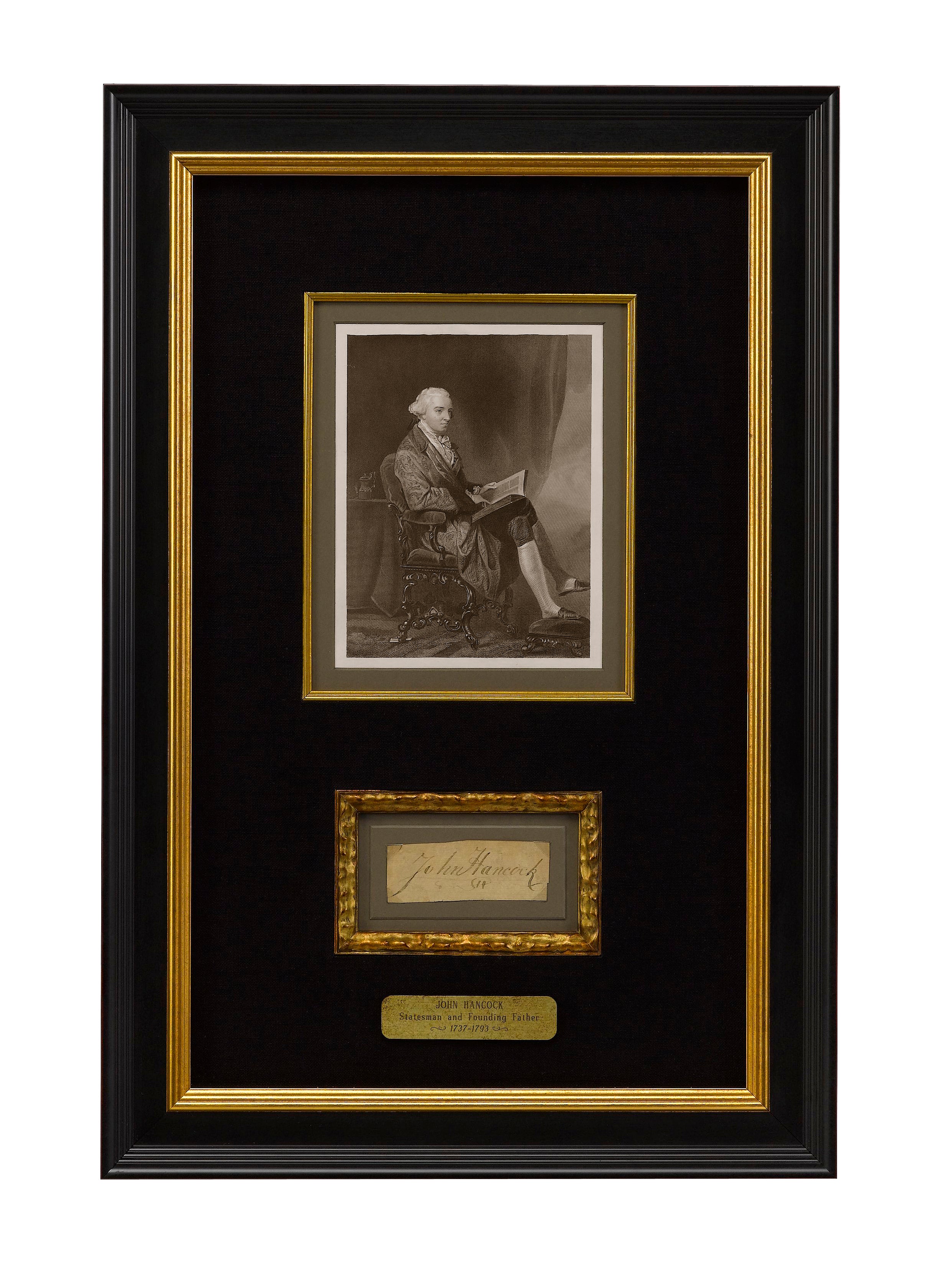 John Hancock Cut Signature Collage