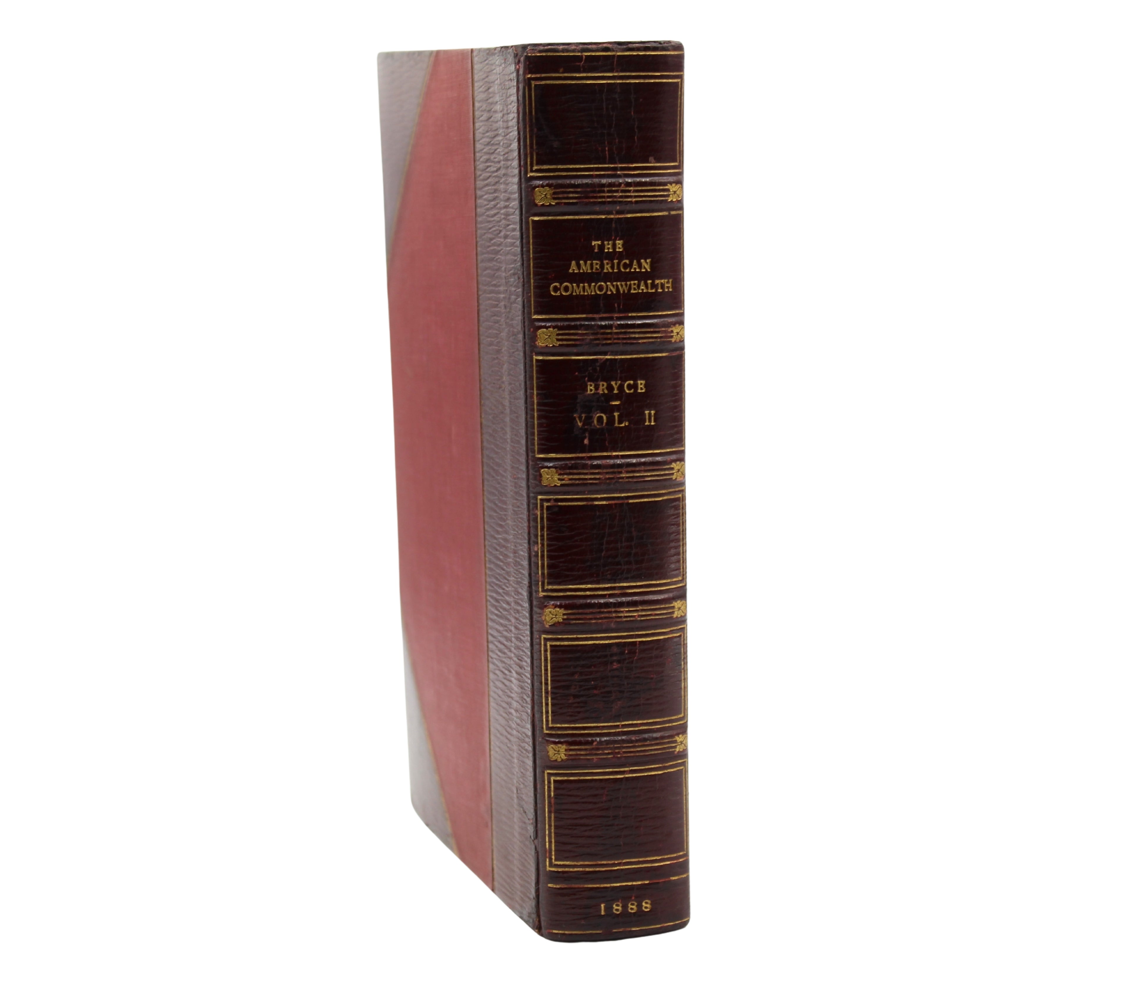 The American Commonwealth by James Bryce, First Edition, Three Volume Set, 1888