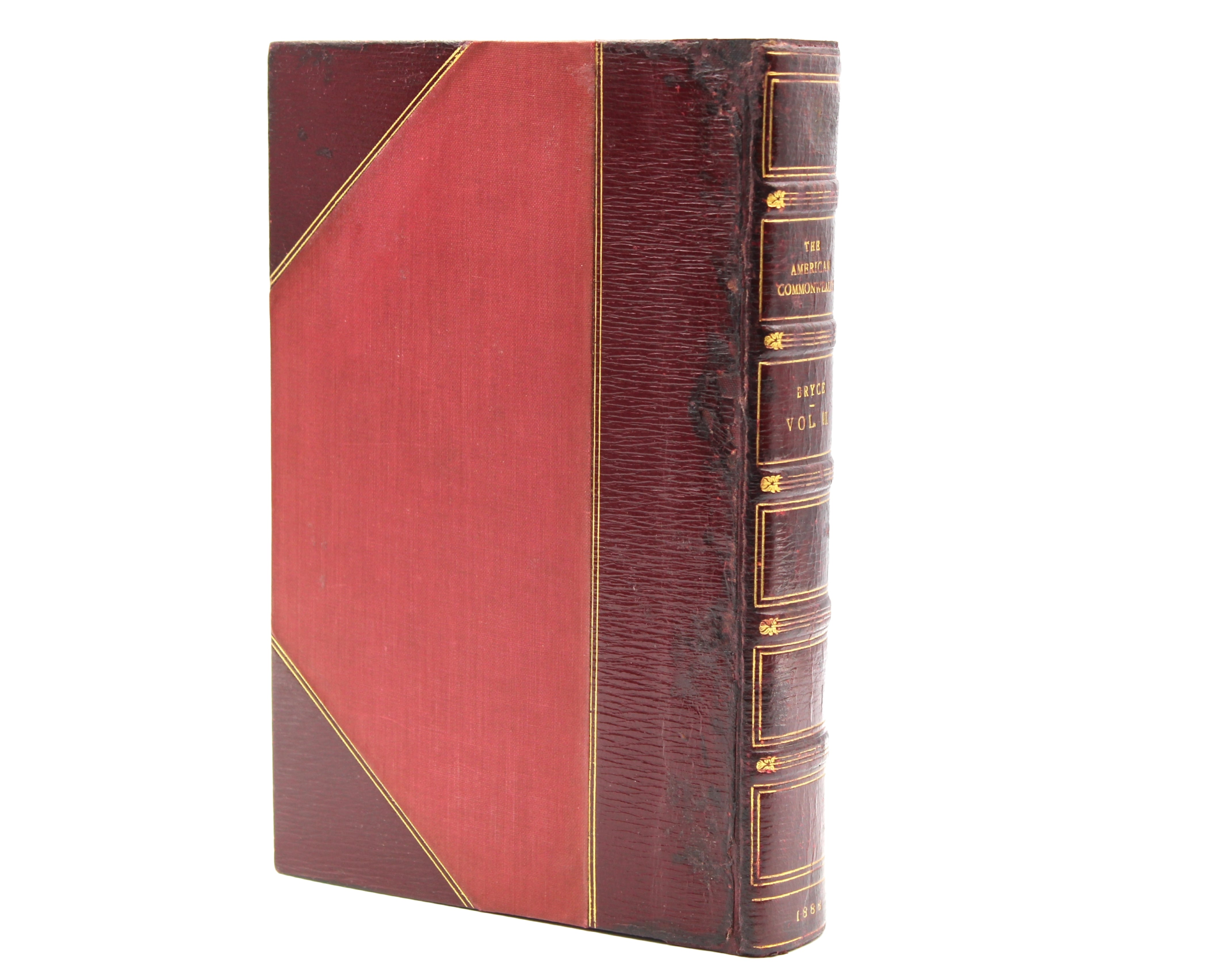 The American Commonwealth by James Bryce, First Edition, Three Volume Set, 1888