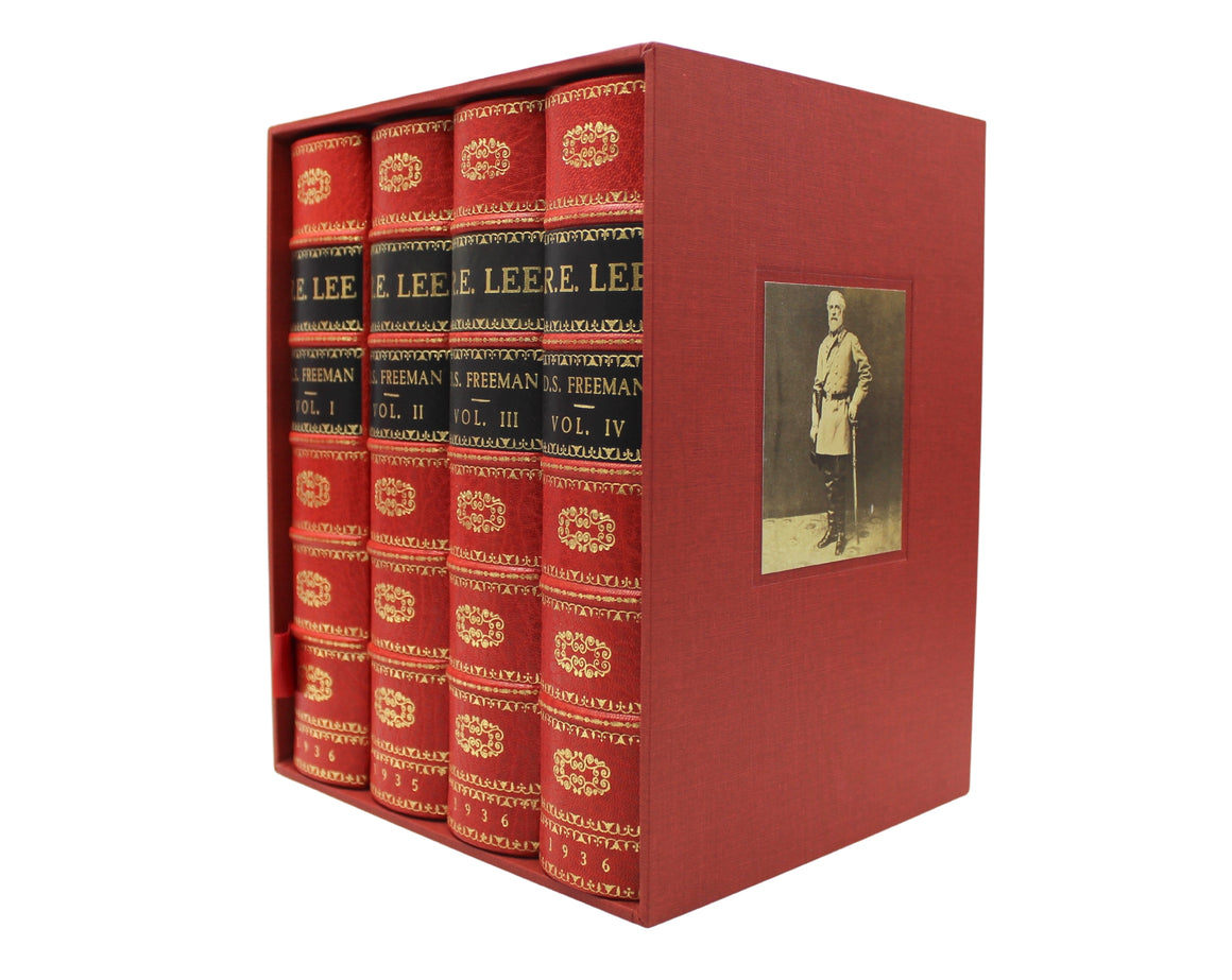 R. E. Lee: A Biography by Douglas Southhall Freeman, Four Volume Set, 1936