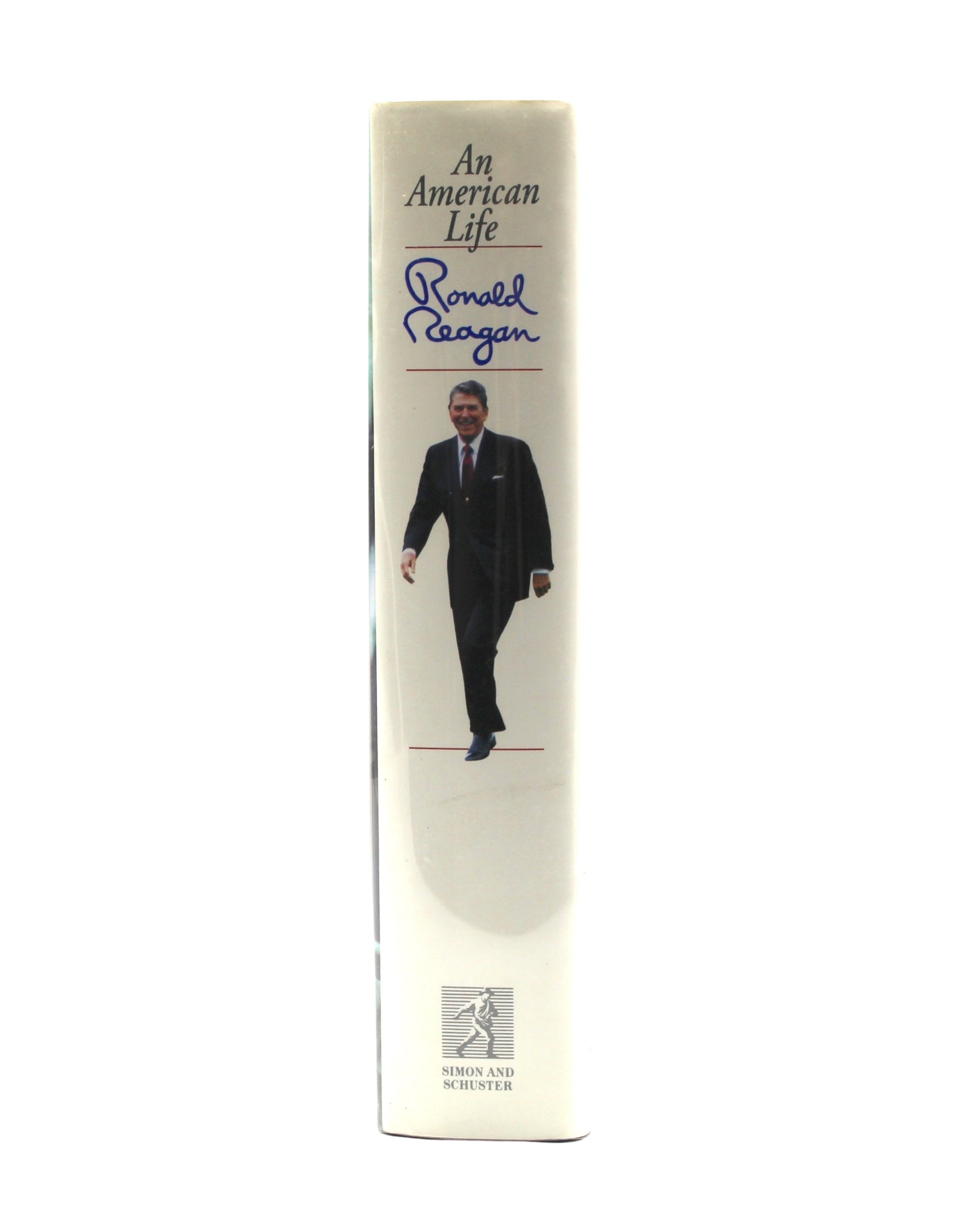 An American Life, Signed by Ronald Reagan, First Trade Edition in Original Dust Jacket, 1990