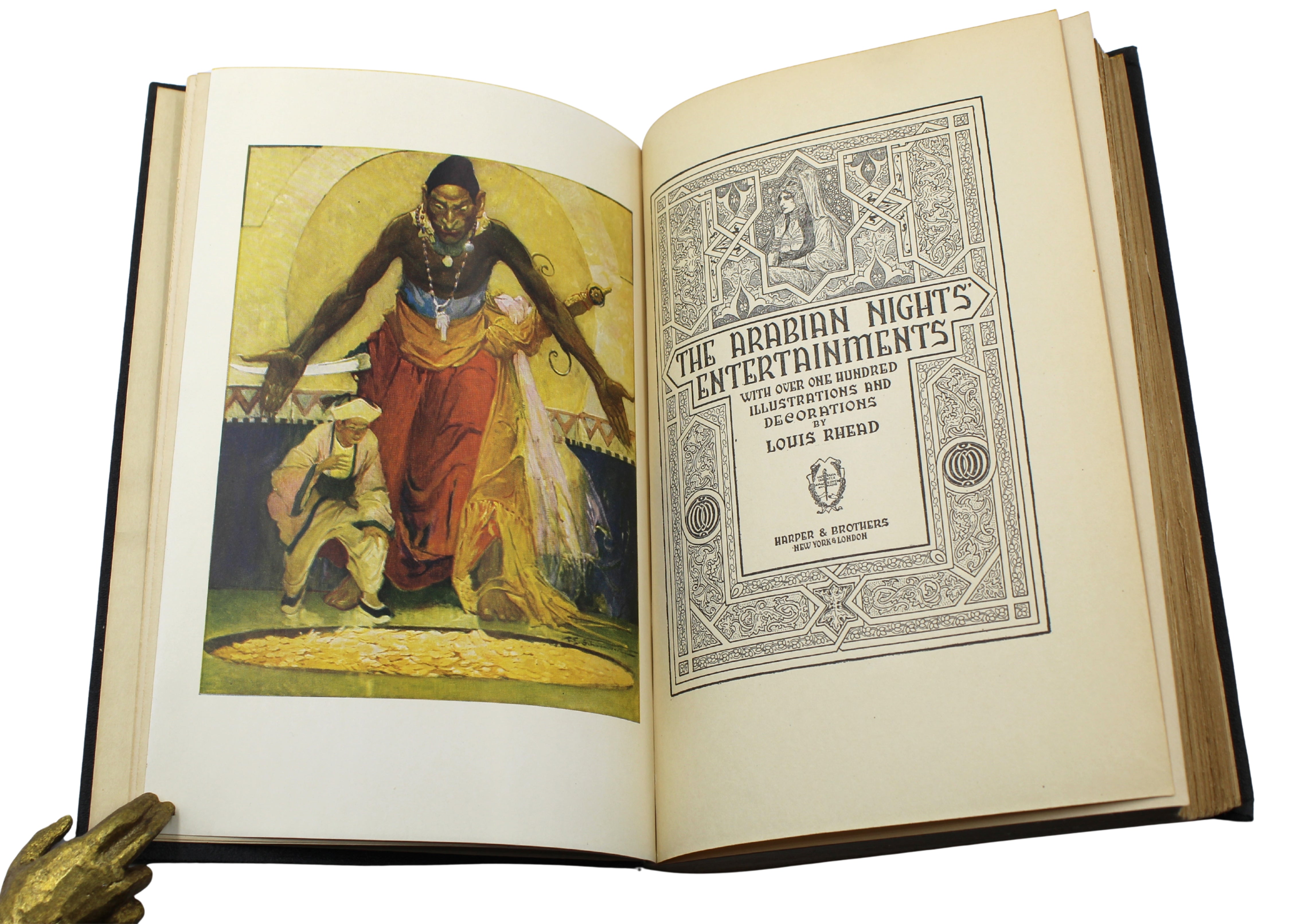 The Arabian Nights Entertainments, Illustrated by Louis Rhead, 1925