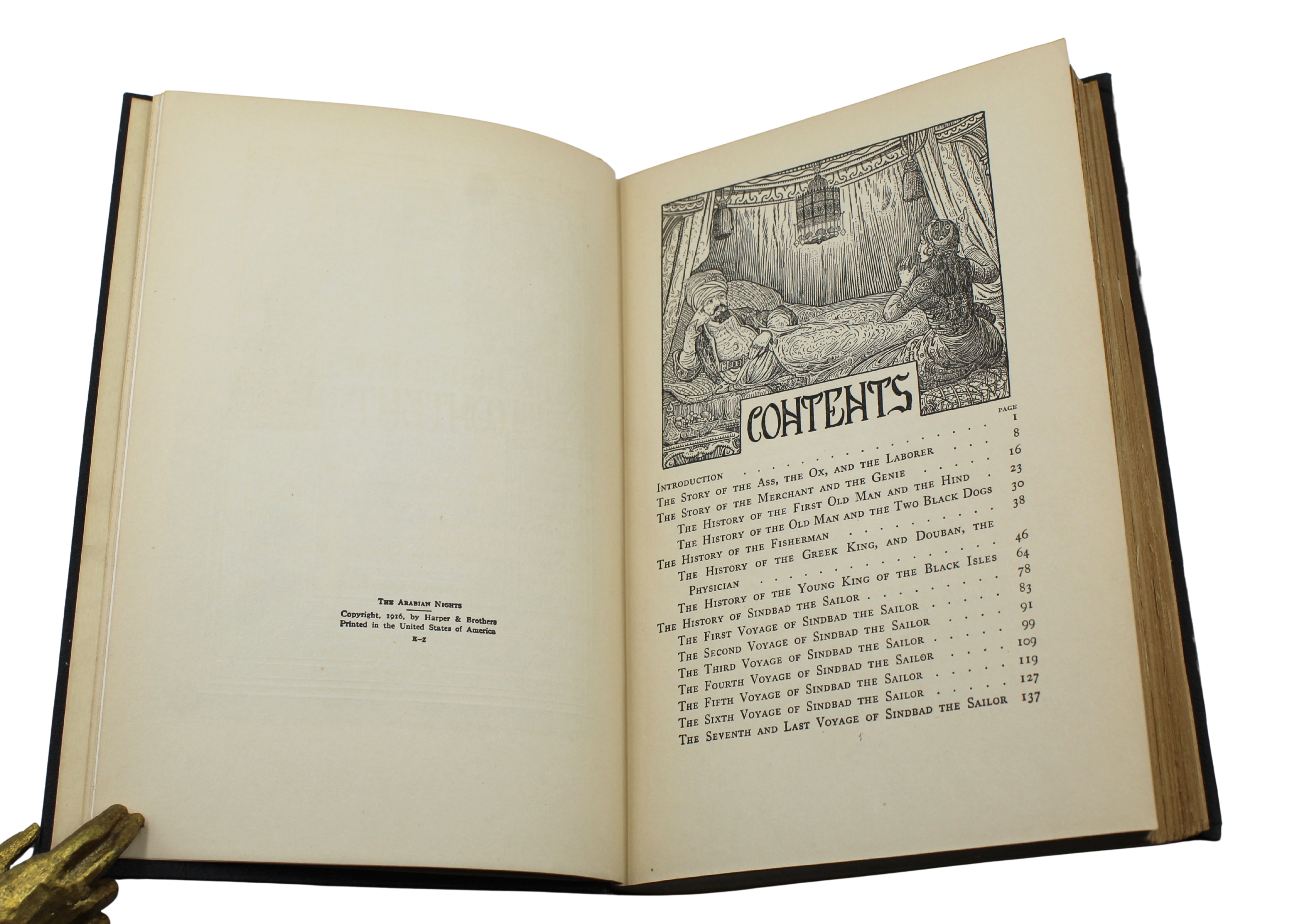 The Arabian Nights Entertainments, Illustrated by Louis Rhead, 1925