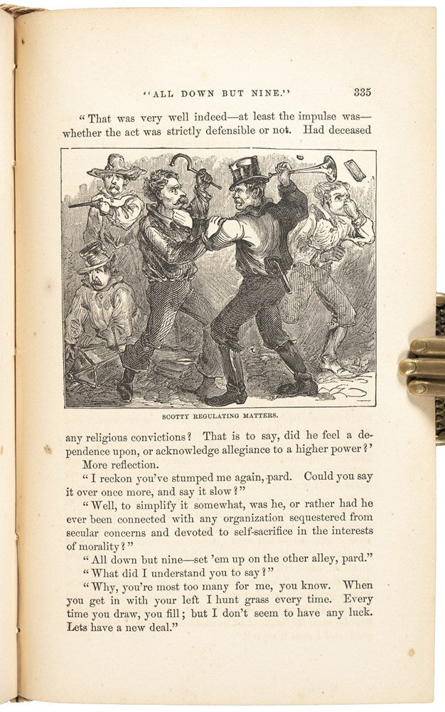 Roughing It by Mark Twain, First U.S. Edition, Later Printing, in Original Boards, 1872