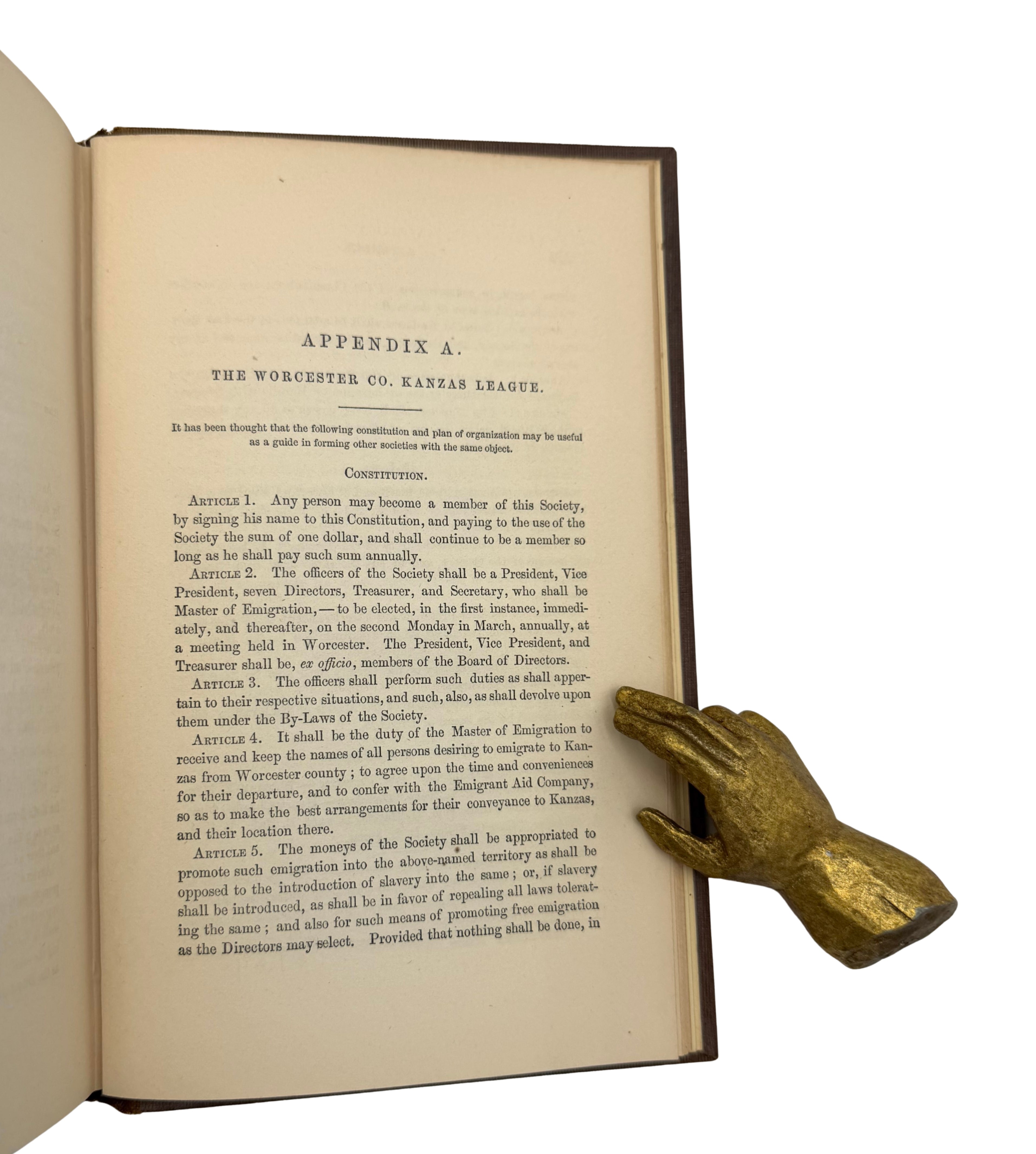Kanzas and Nebraska by Edward E. Hale, First Edition, 1854