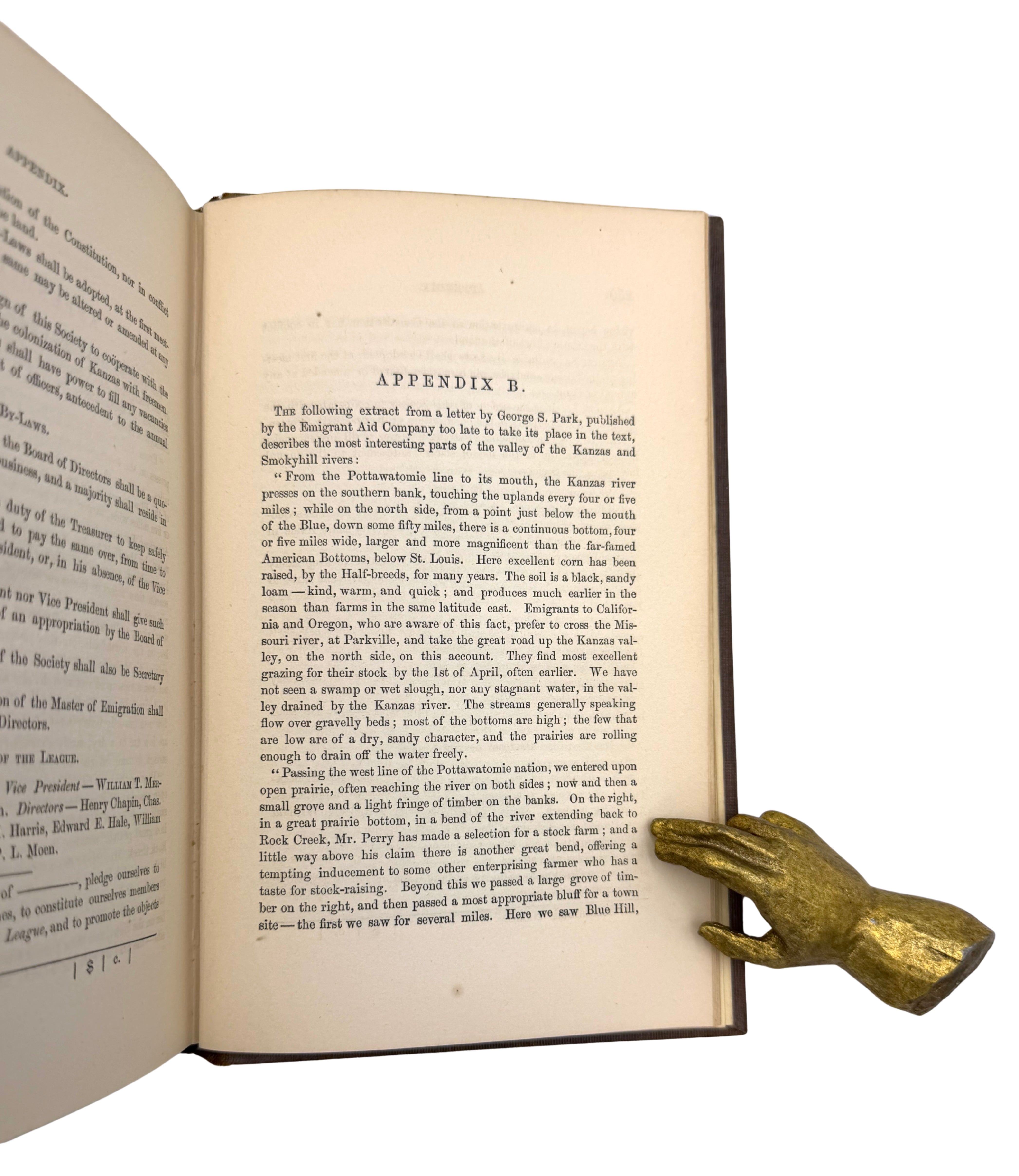 Kanzas and Nebraska by Edward E. Hale, First Edition, 1854