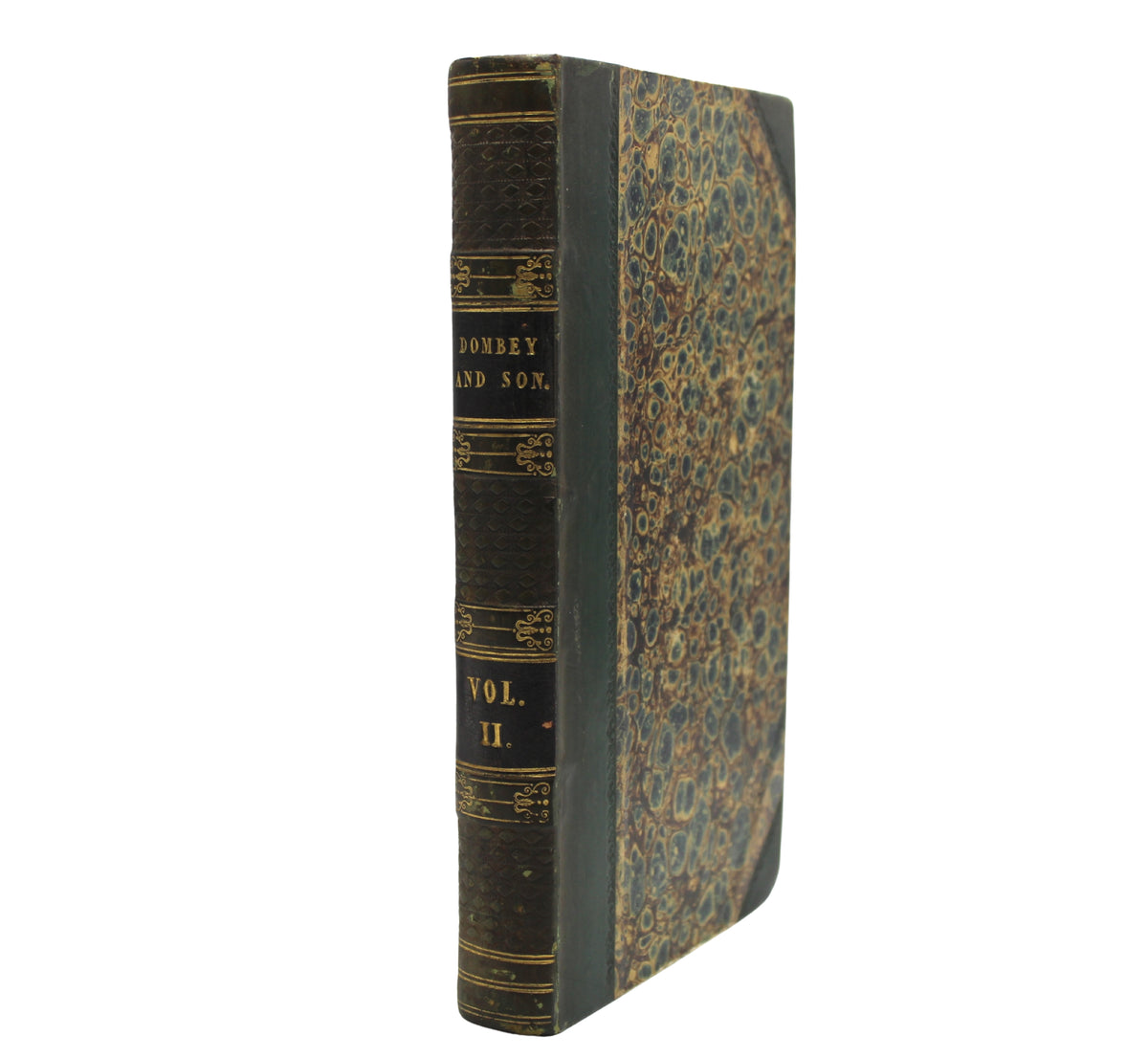 Dealings with the Firm of Dombey and Son by Charles Dickens, Illustrated by H. K. Browne, Early Printing in Two Volumes, 1848