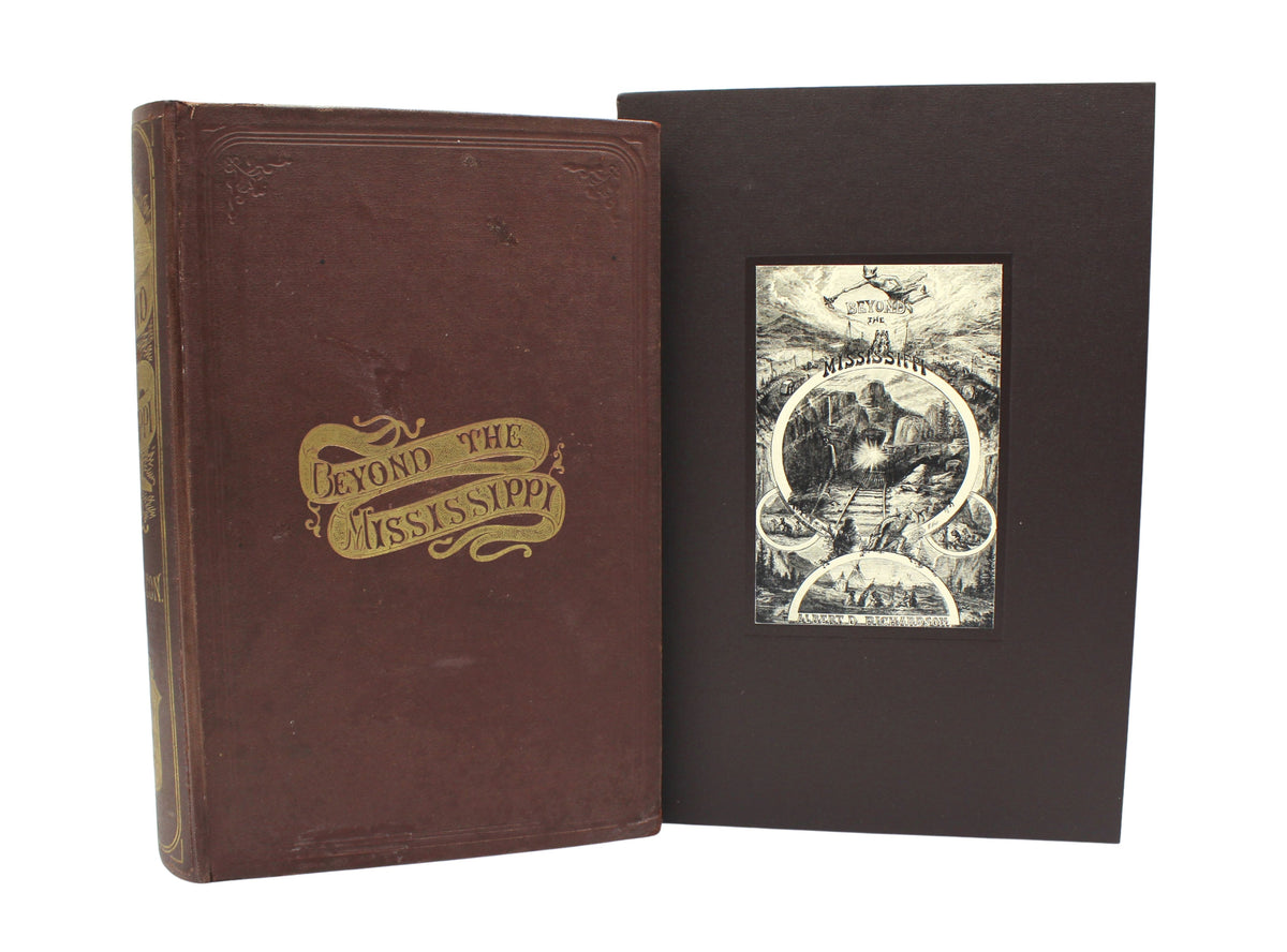Beyond the Mississippi: From the Great River to the Great Ocean by Albert D. Richardson, New Edition, 1869