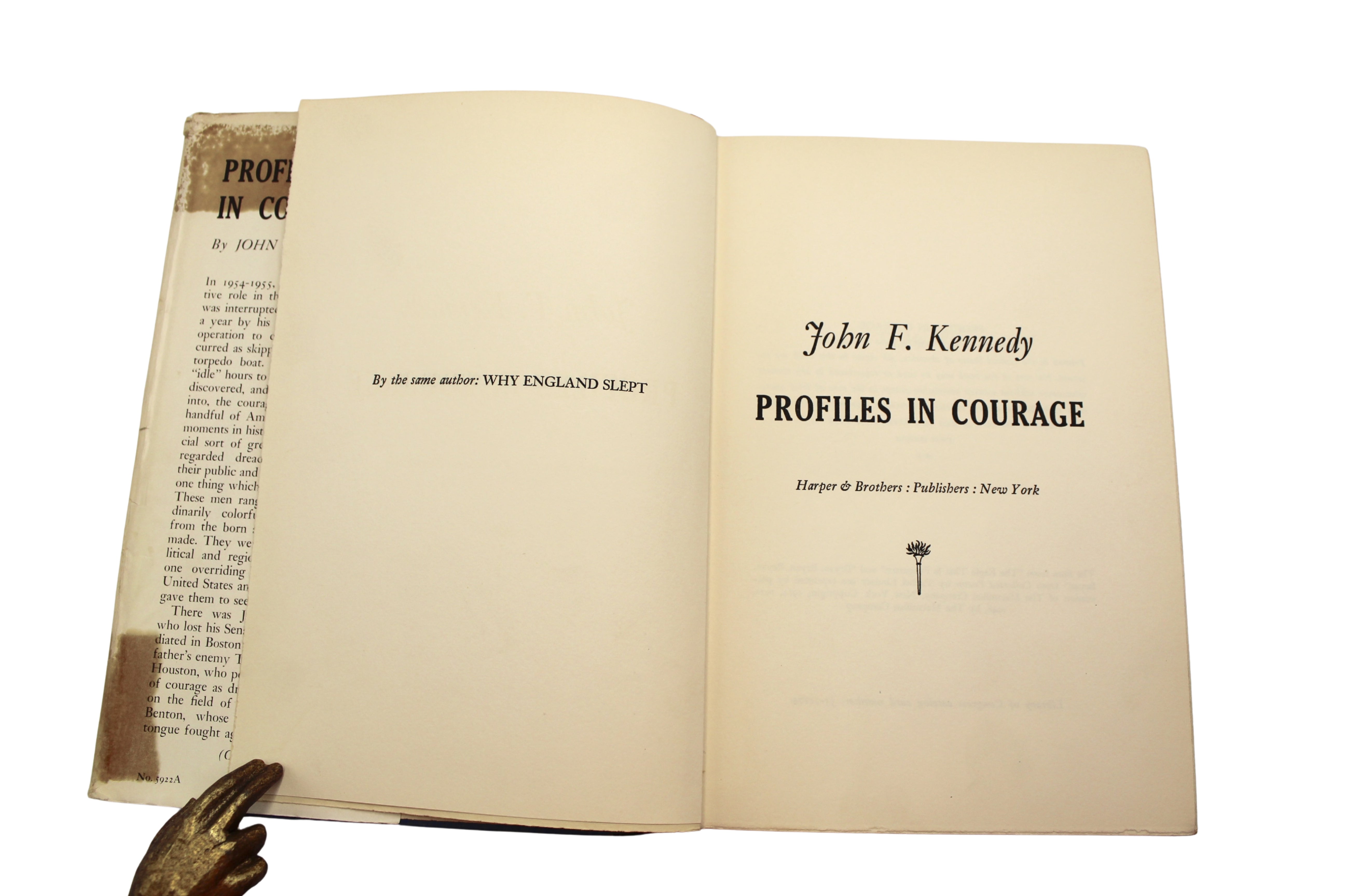 Profiles in Courage by John F. Kennedy, First Edition, First Printing, 1956