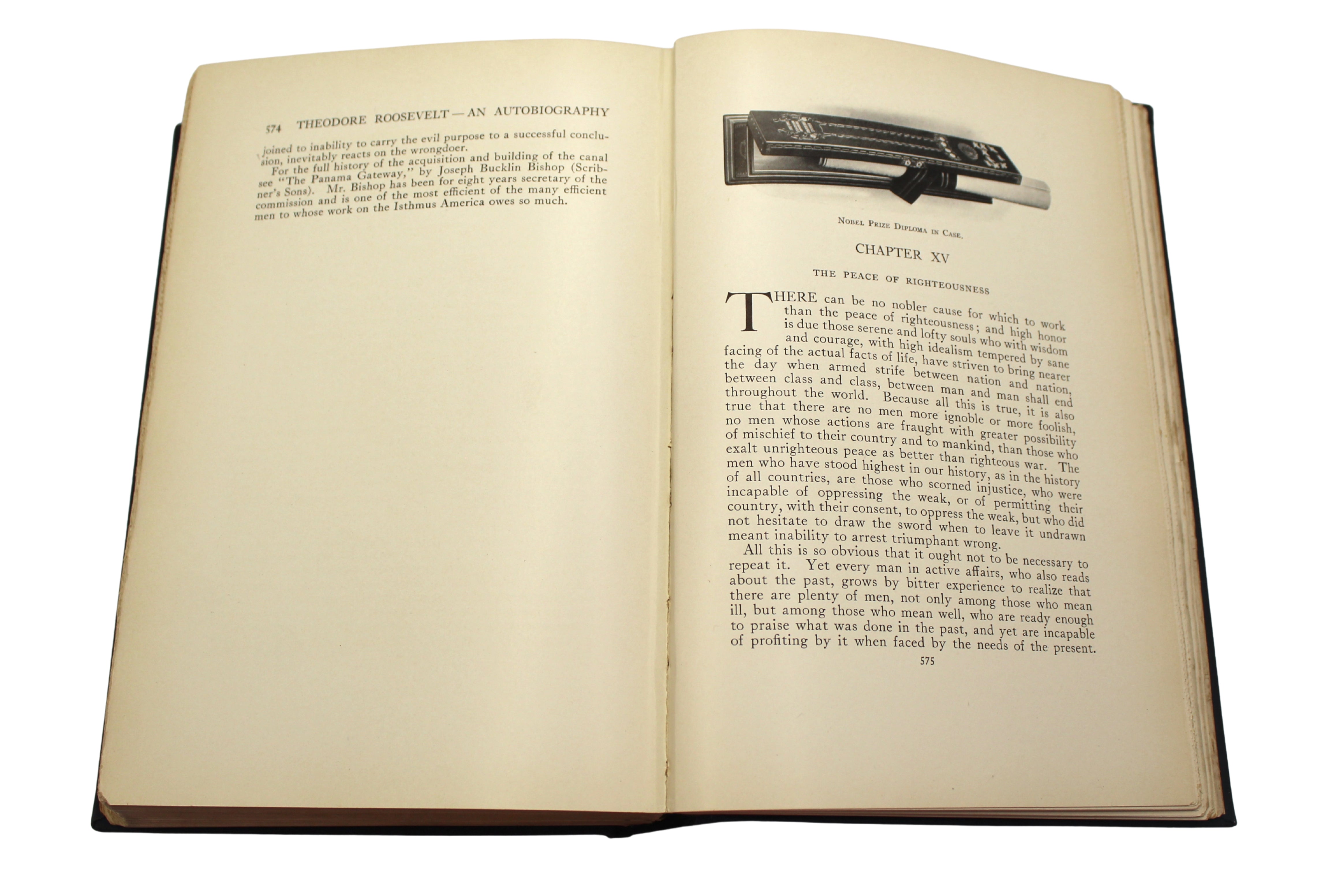 Theodore Roosevelt: An Autobiography by Theodore Roosevelt, First Edition, 1913