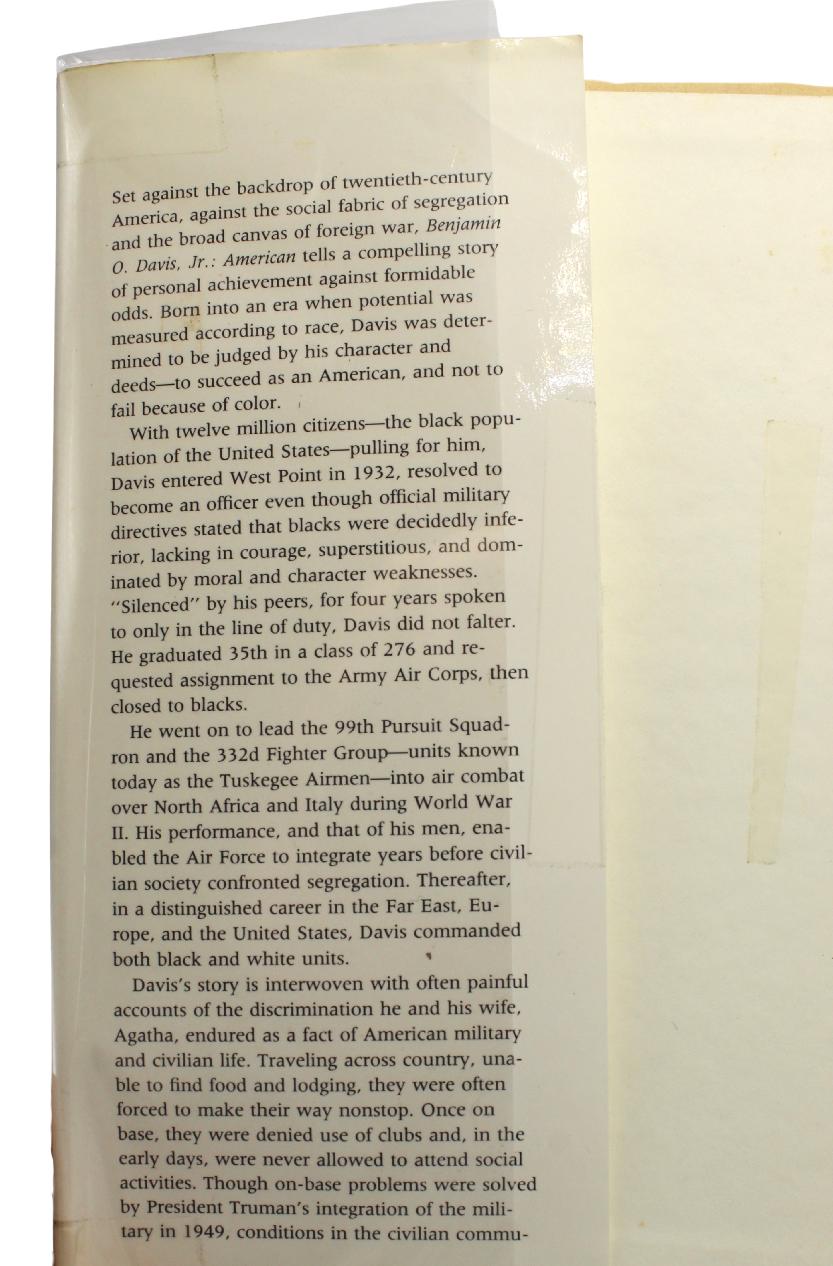 American: An Autobiography, Signed and Inscribed by Benjamin O. Davis, in Original Dust Jacket, 1991