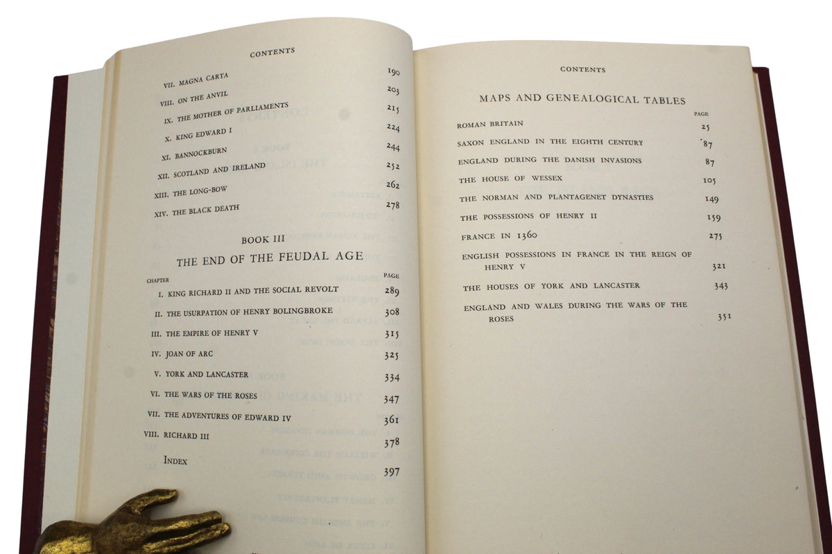 A History of the English-Speaking Peoples by Winston Churchill, First Editions, Four Volume Set, 1956-58