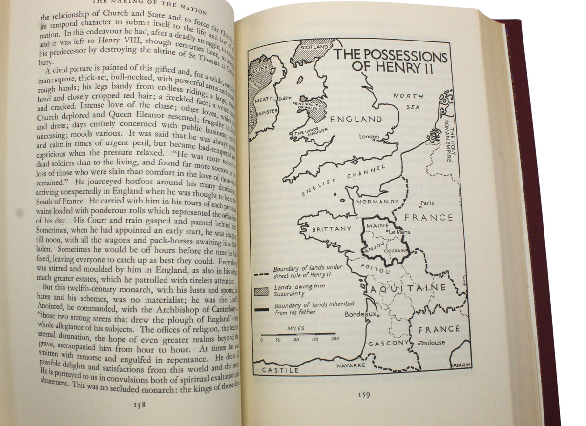 A History of the English-Speaking Peoples by Winston Churchill, First Editions, Four Volume Set, 1956-58