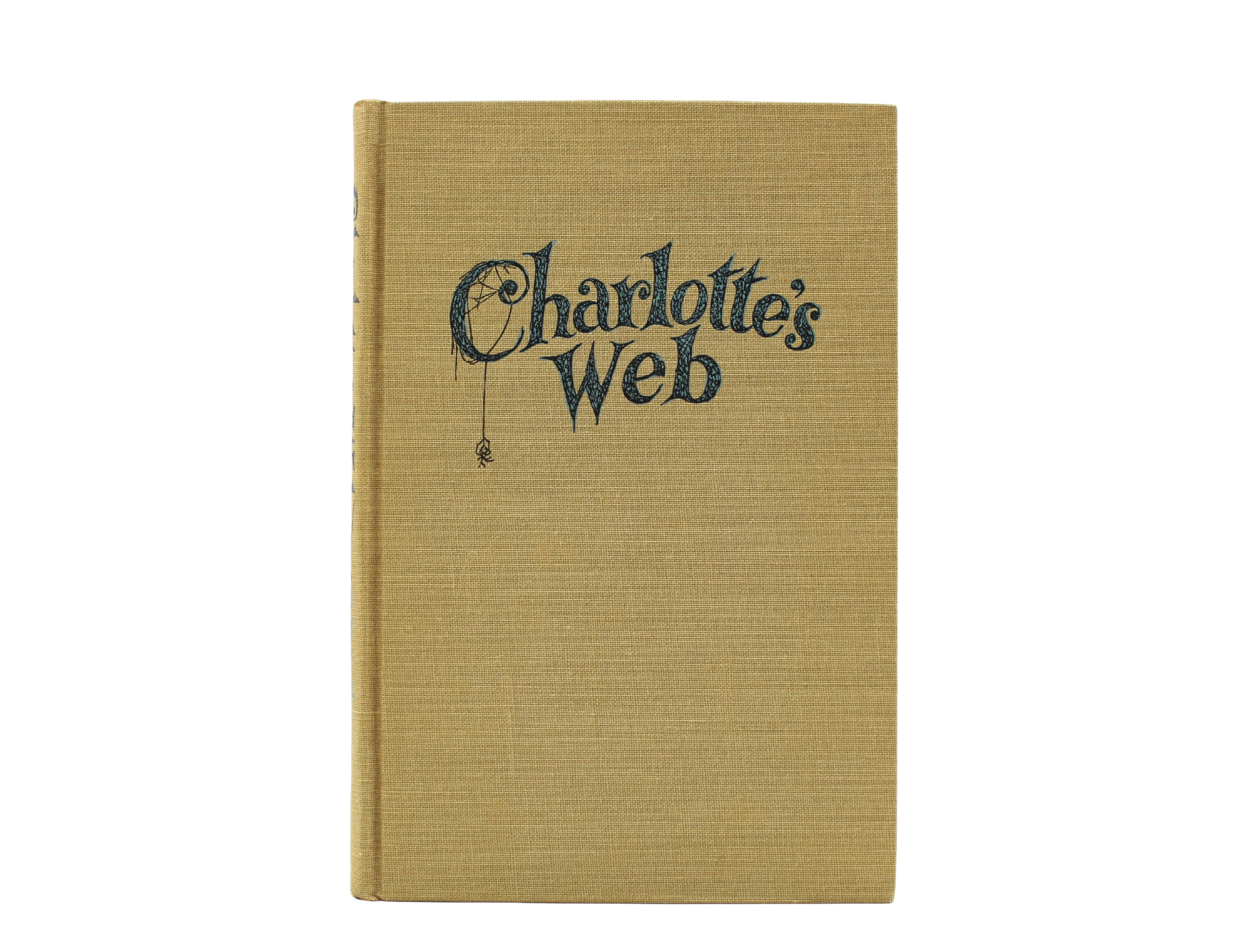 Charlotte's Web by E.B. White, First Edition, First Printing, in Original Dust Jacket, 1952