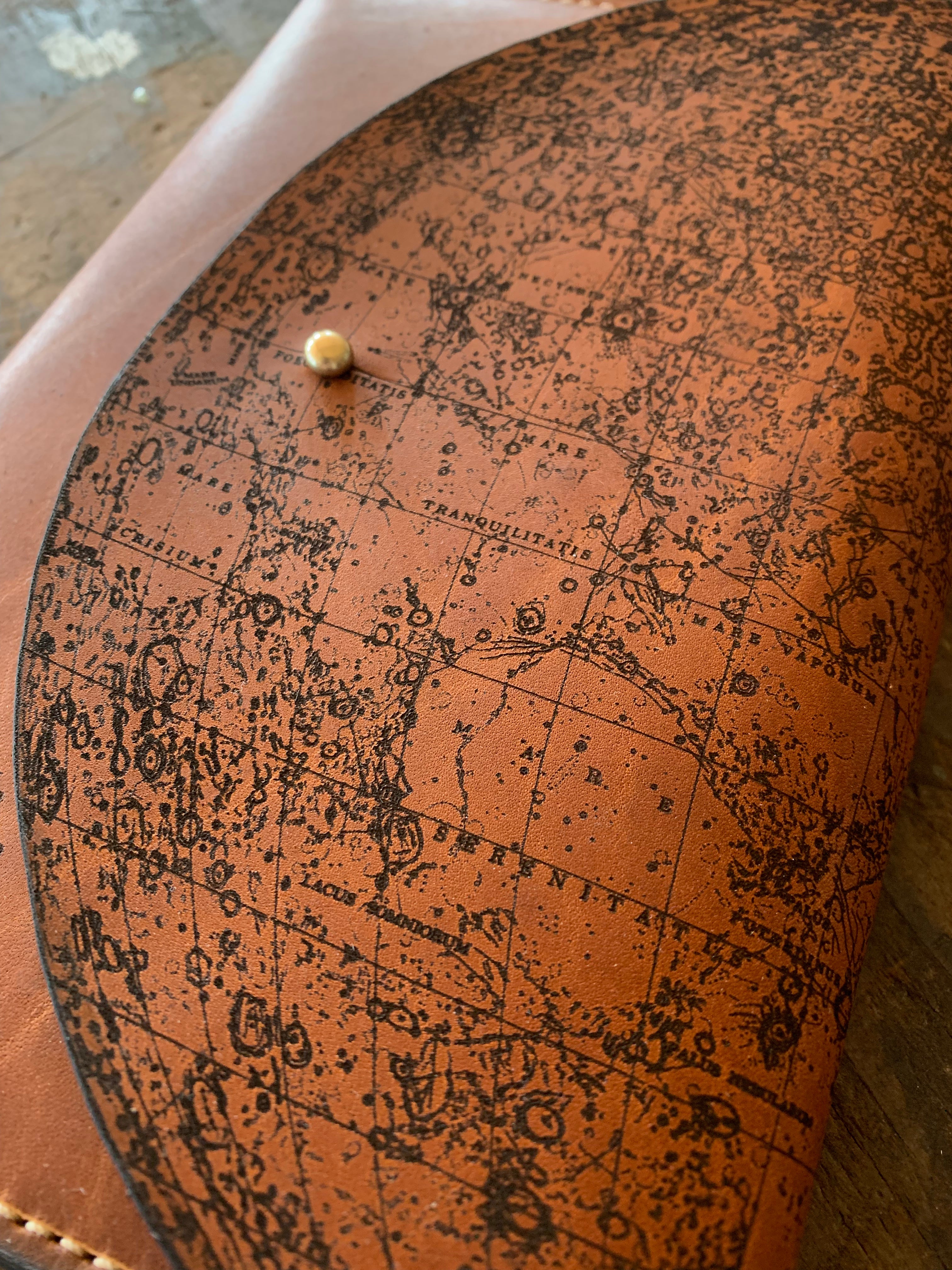 Apollo 11 Moon Landing Leather Journal - The Great Republic