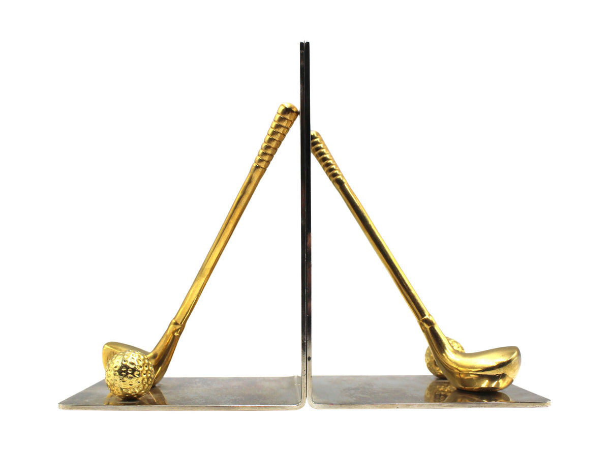 Vintage Golf Club Bookends