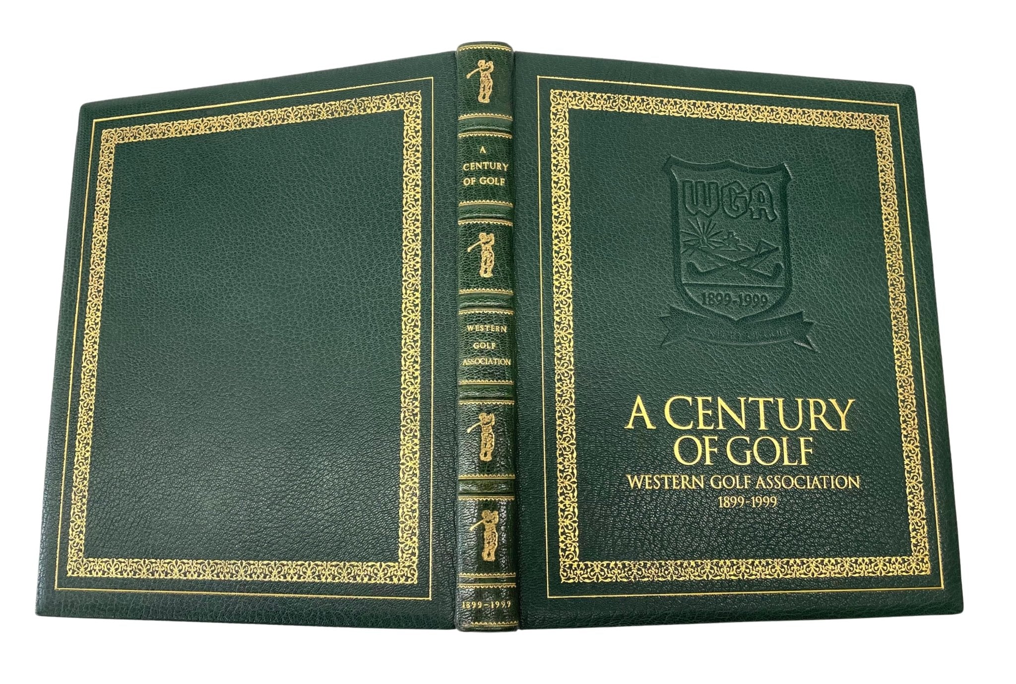 A Century of Golf: Western Golf Association 1899 - 1999 by Tim Cronin, Limited Edition, Binder's Copy, 1998 - The Great Republic