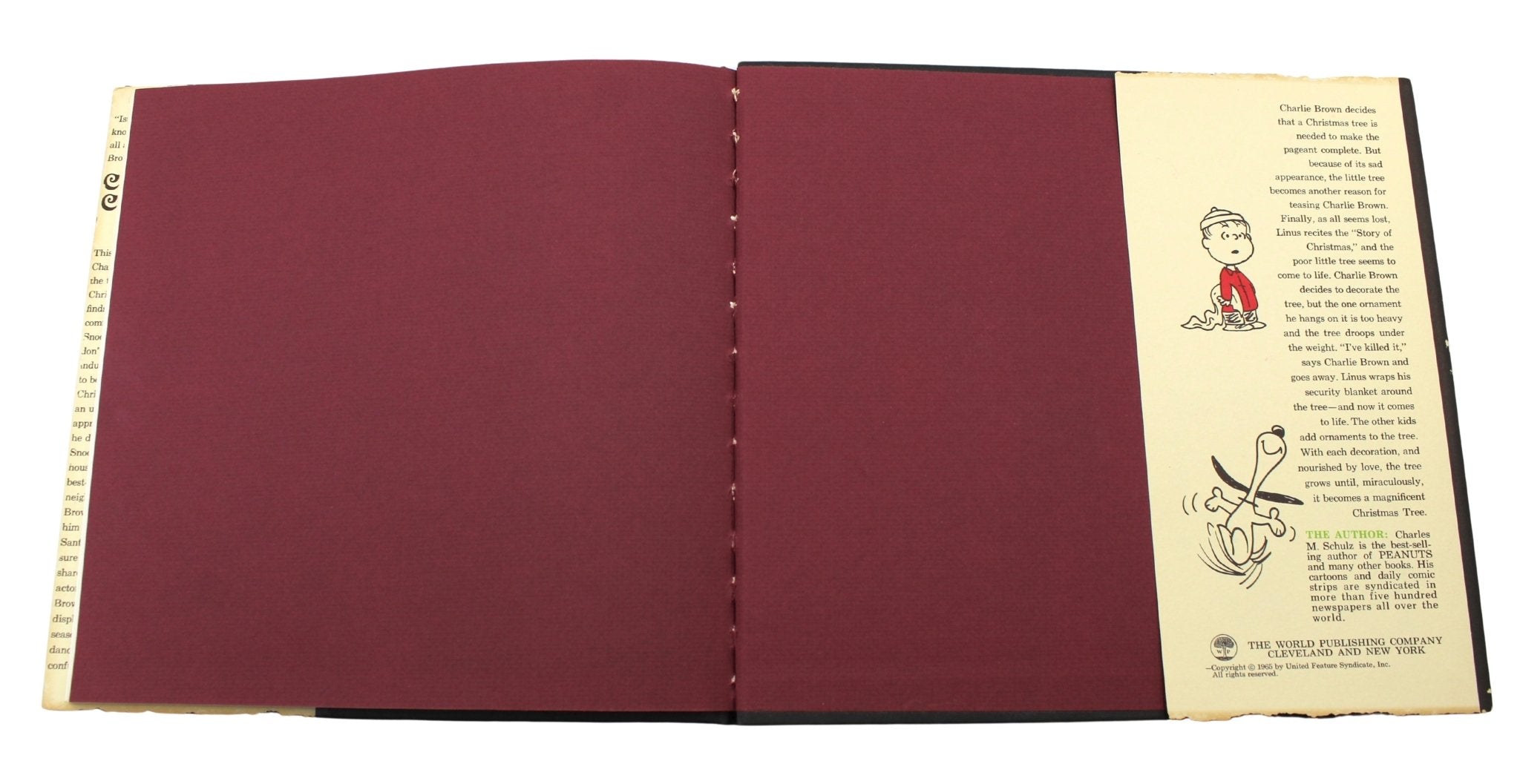 A Charlie Brown Christmas by Charles M. Schulz, First Edition, First Printing, 1965 - The Great Republic