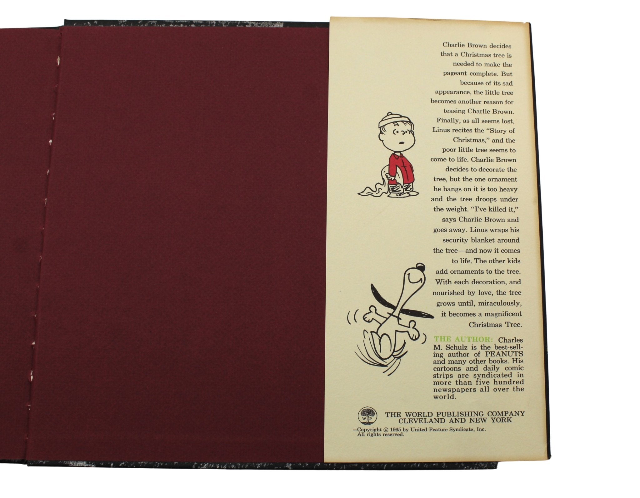 A Charlie Brown Christmas by Charles M. Schulz, First Edition, First Printing, 1965 - The Great Republic