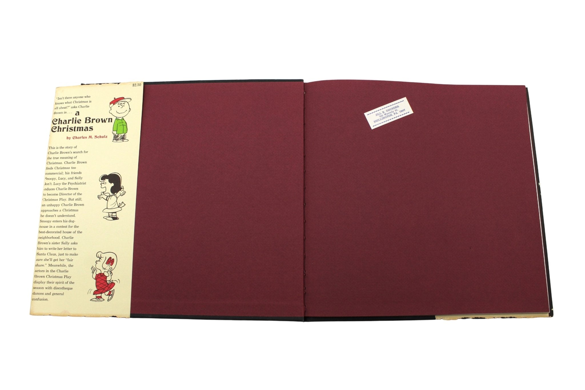 A Charlie Brown Christmas by Charles M. Schulz, First Edition, First Printing, 1965 - The Great Republic