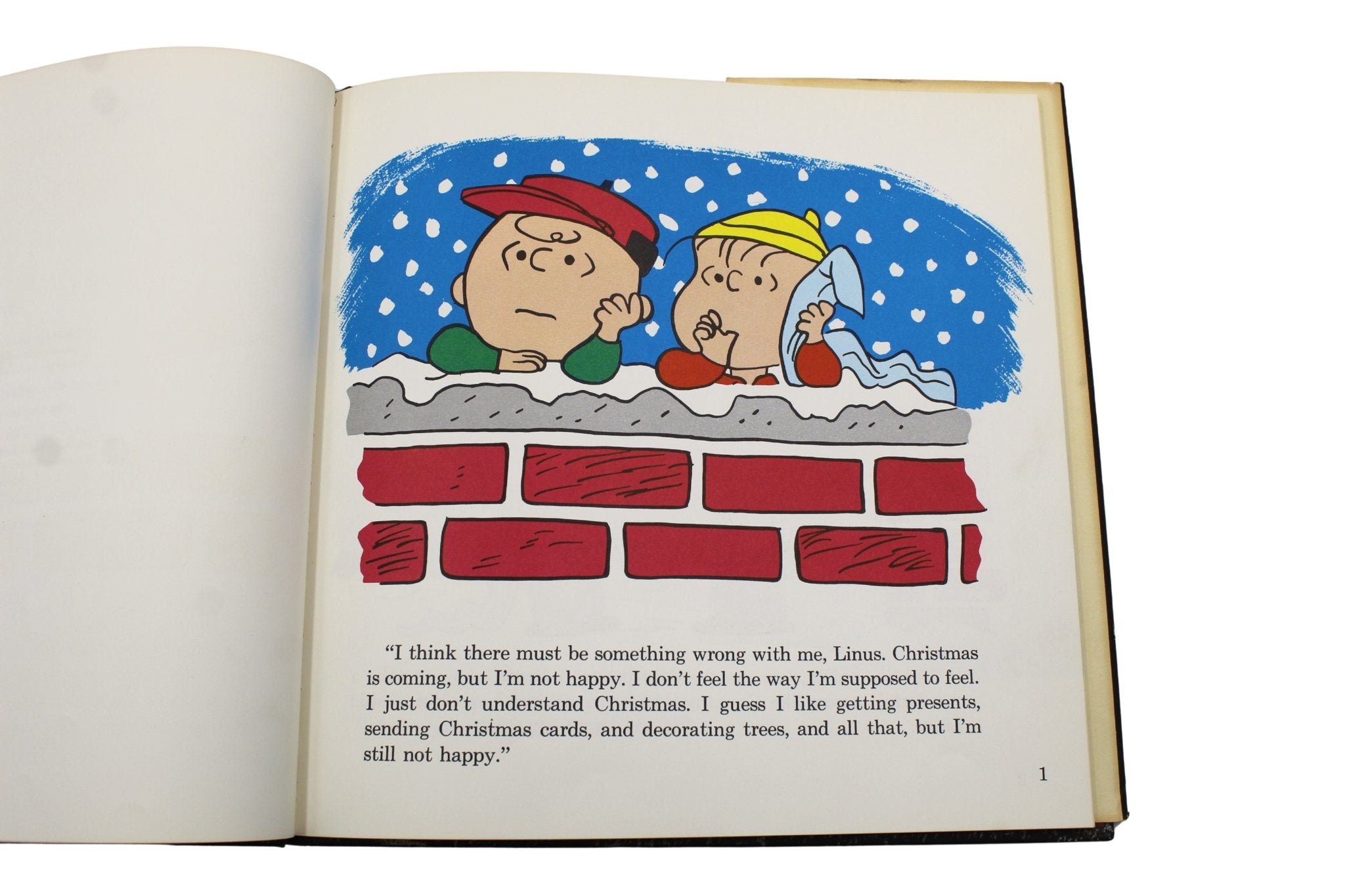 A Charlie Brown Christmas by Charles M. Schulz, First Edition, First Printing, 1965 - The Great Republic