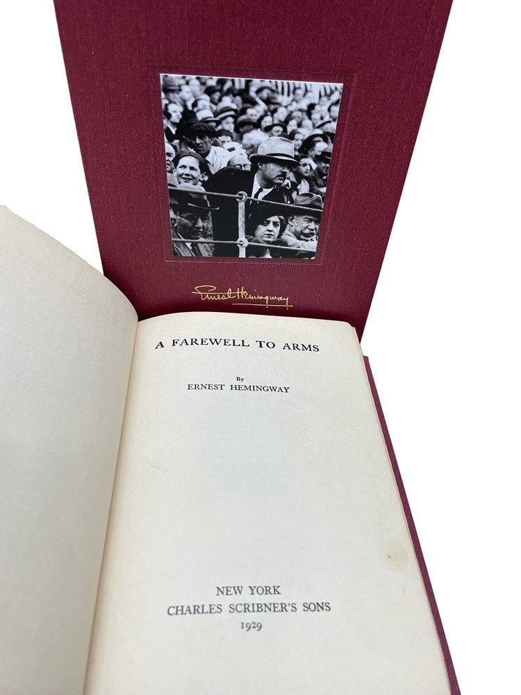 A Farewell to Arms by Ernest Hemingway, First Edition, Later Printing, 1929 - The Great Republic