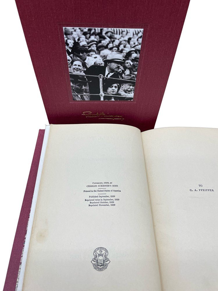 A Farewell to Arms by Ernest Hemingway, First Edition, Later Printing, 1929 - The Great Republic
