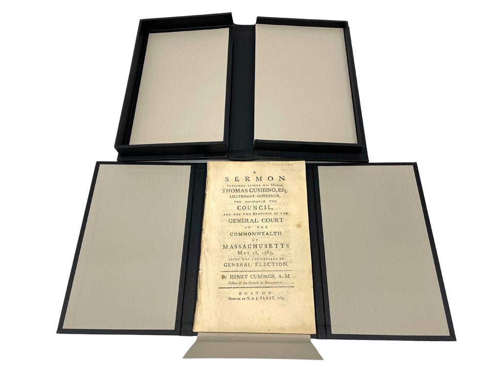 A Sermon Preached before his Honor Thomas Cushing,... the Honorable the Council and the Two Branches of the General Court of the Commonwealth of Massachusetts May 28, 1783, being the Anniversary of the General Election, by Henry Cumings, 1783 - The Great Republic