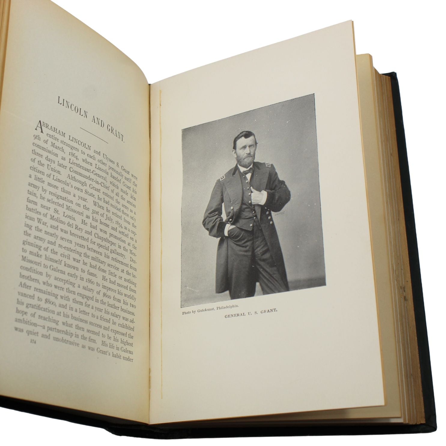 Abraham Lincoln and Men of War - Times by A. K. McClure, First Edition, in Original Boards, 1892 - The Great Republic