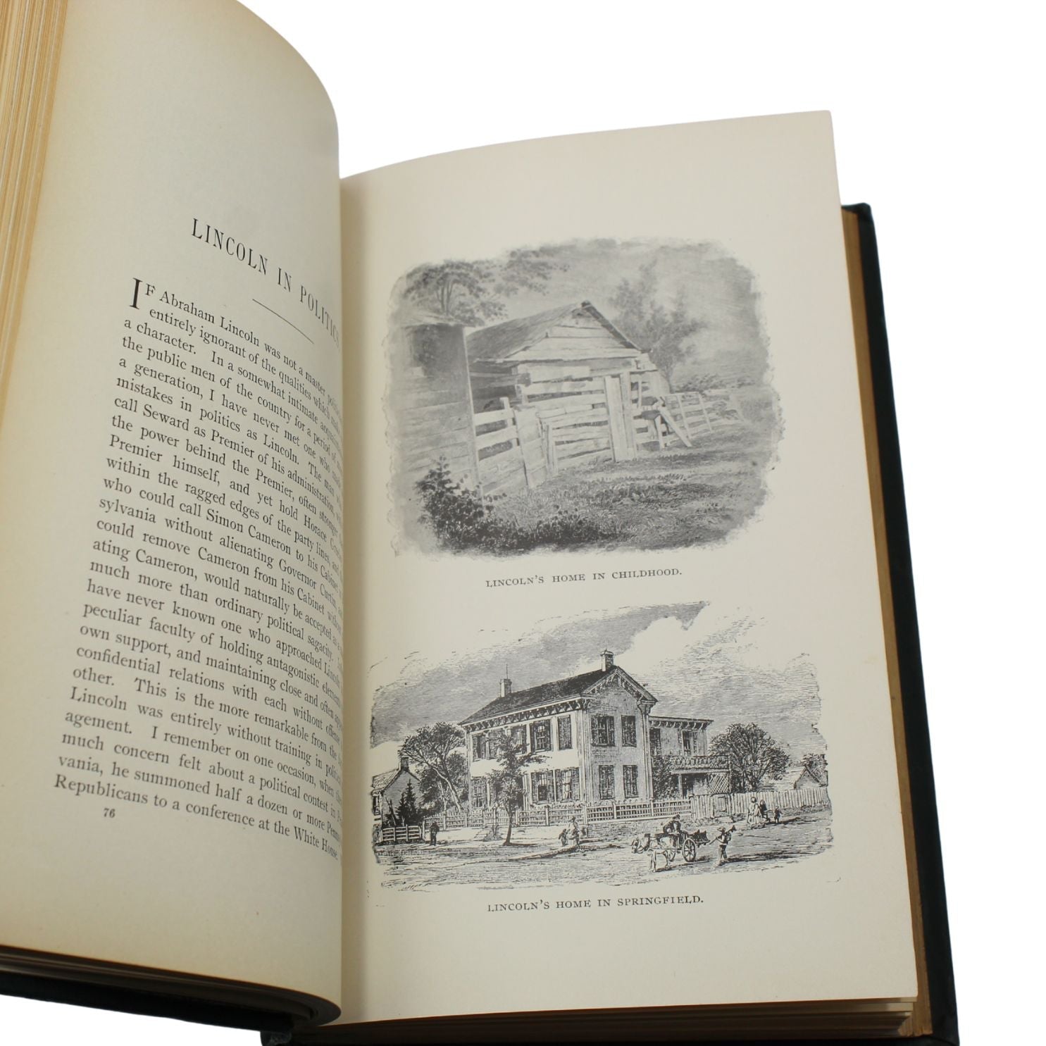 Abraham Lincoln and Men of War - Times by A. K. McClure, First Edition, in Original Boards, 1892 - The Great Republic