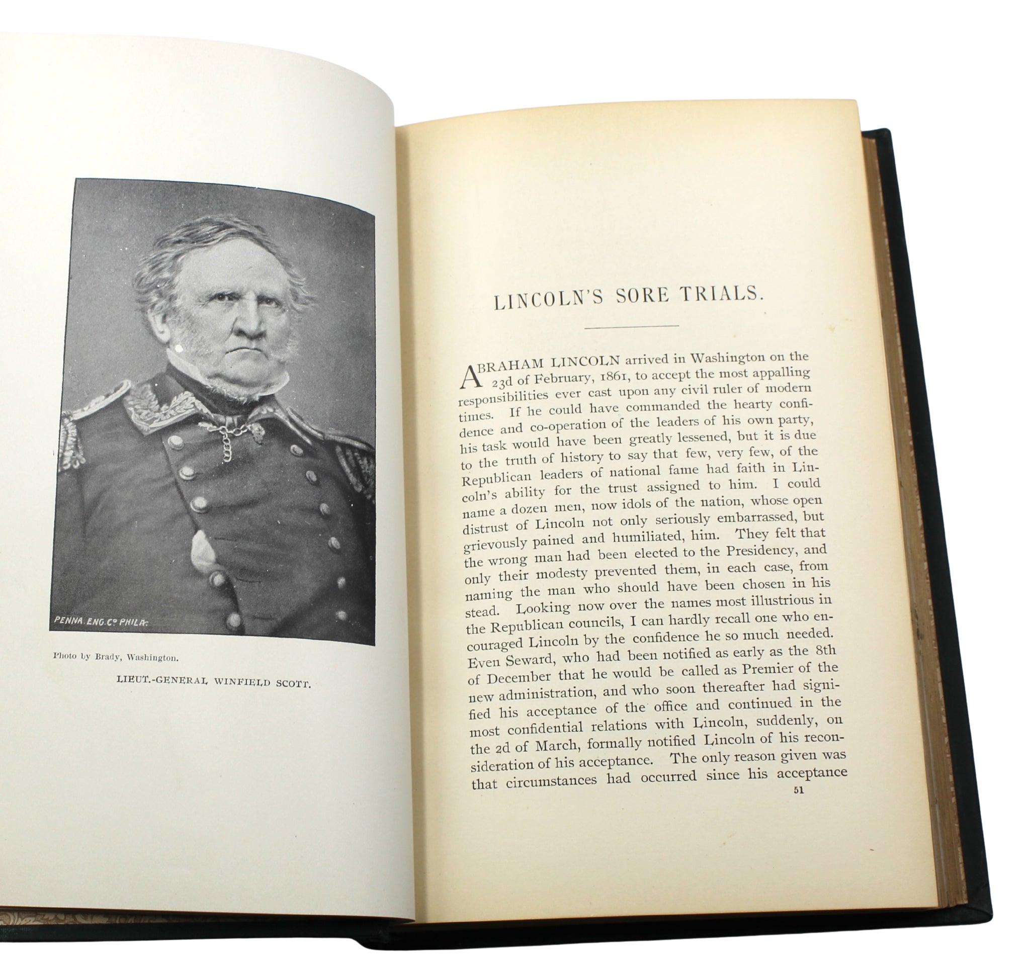 Abraham Lincoln and Men of War - Times by A. K. McClure, First Edition, in Original Boards, 1892 - The Great Republic