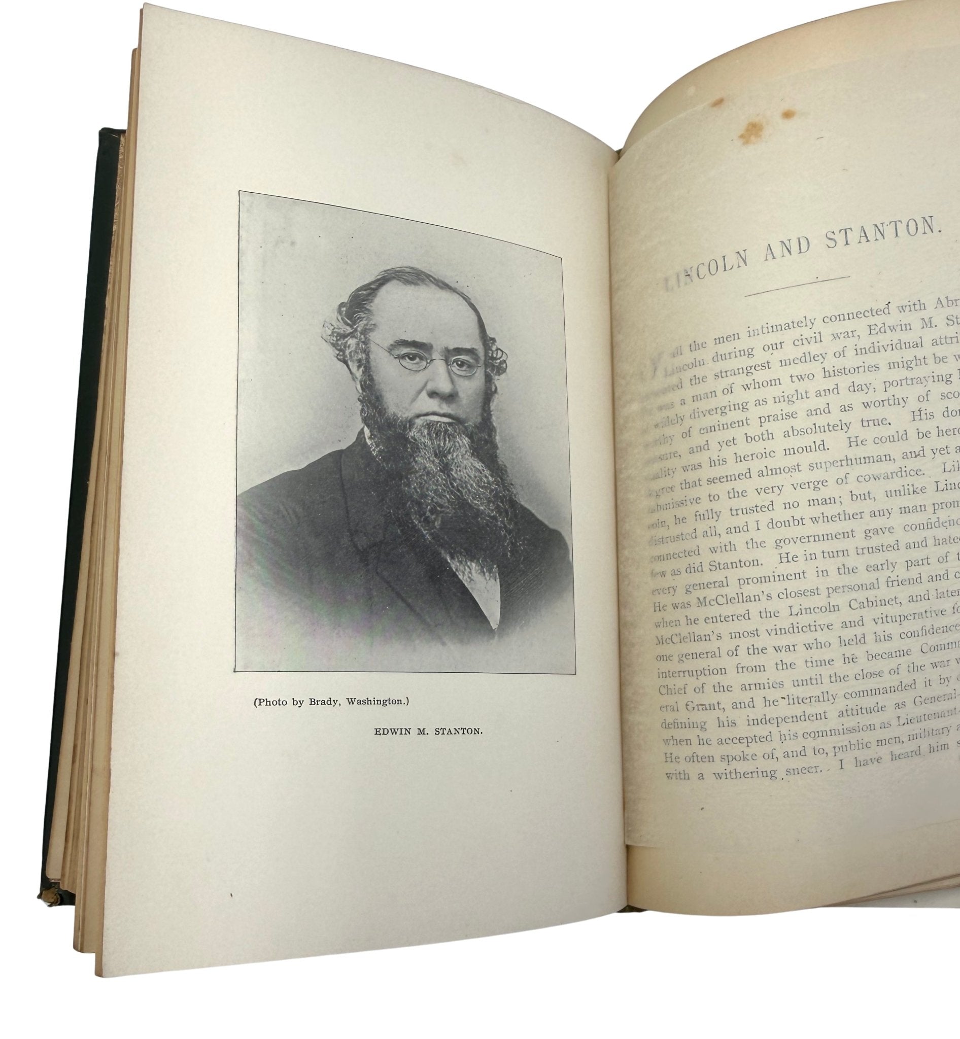 Abraham Lincoln and Men of War-Times by A. K. McClure, in Original Boards, 1892 - The Great Republic
